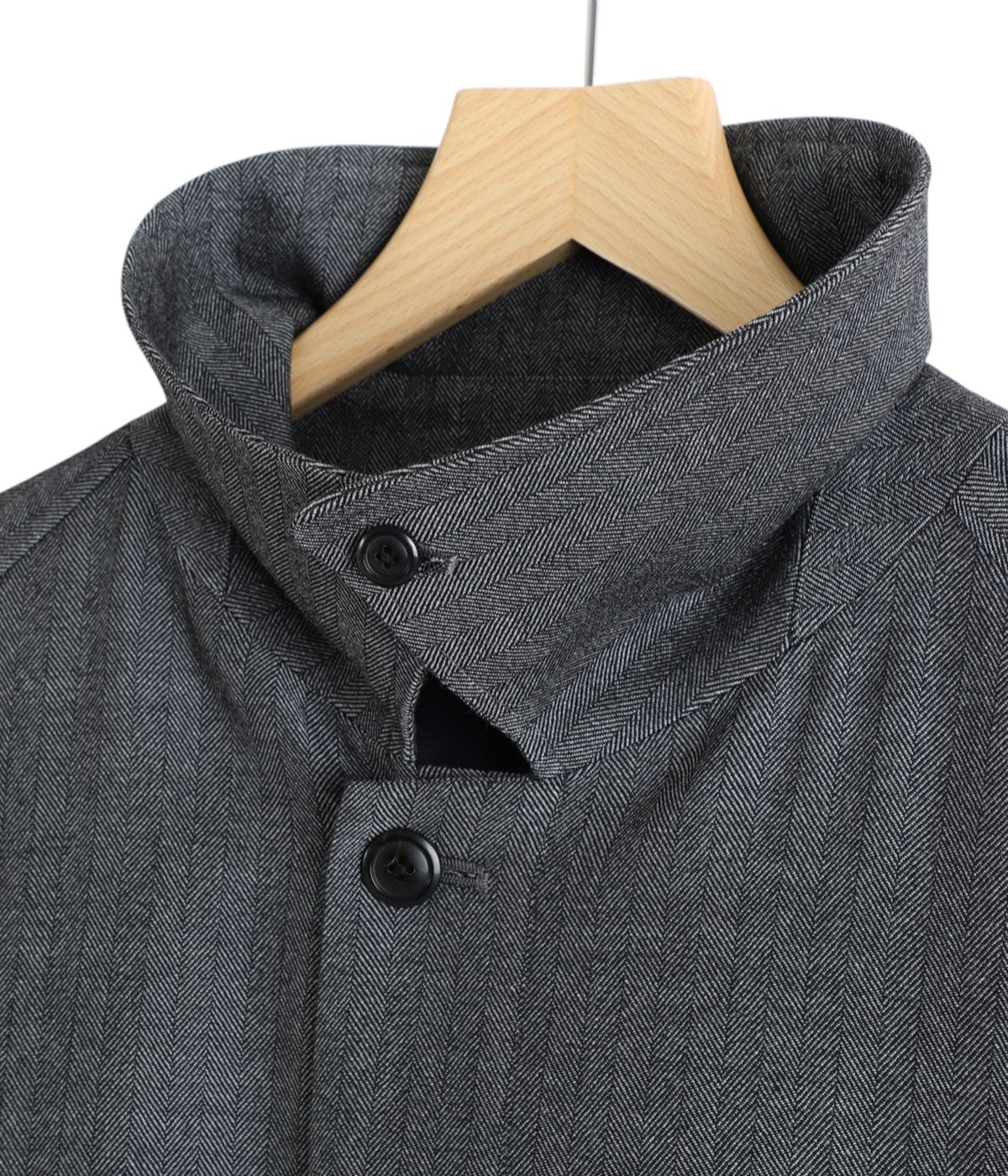 ジャケット・アウター Scye Linen Serge Raglan Sleeve Coat imgrc0102141036.jpg