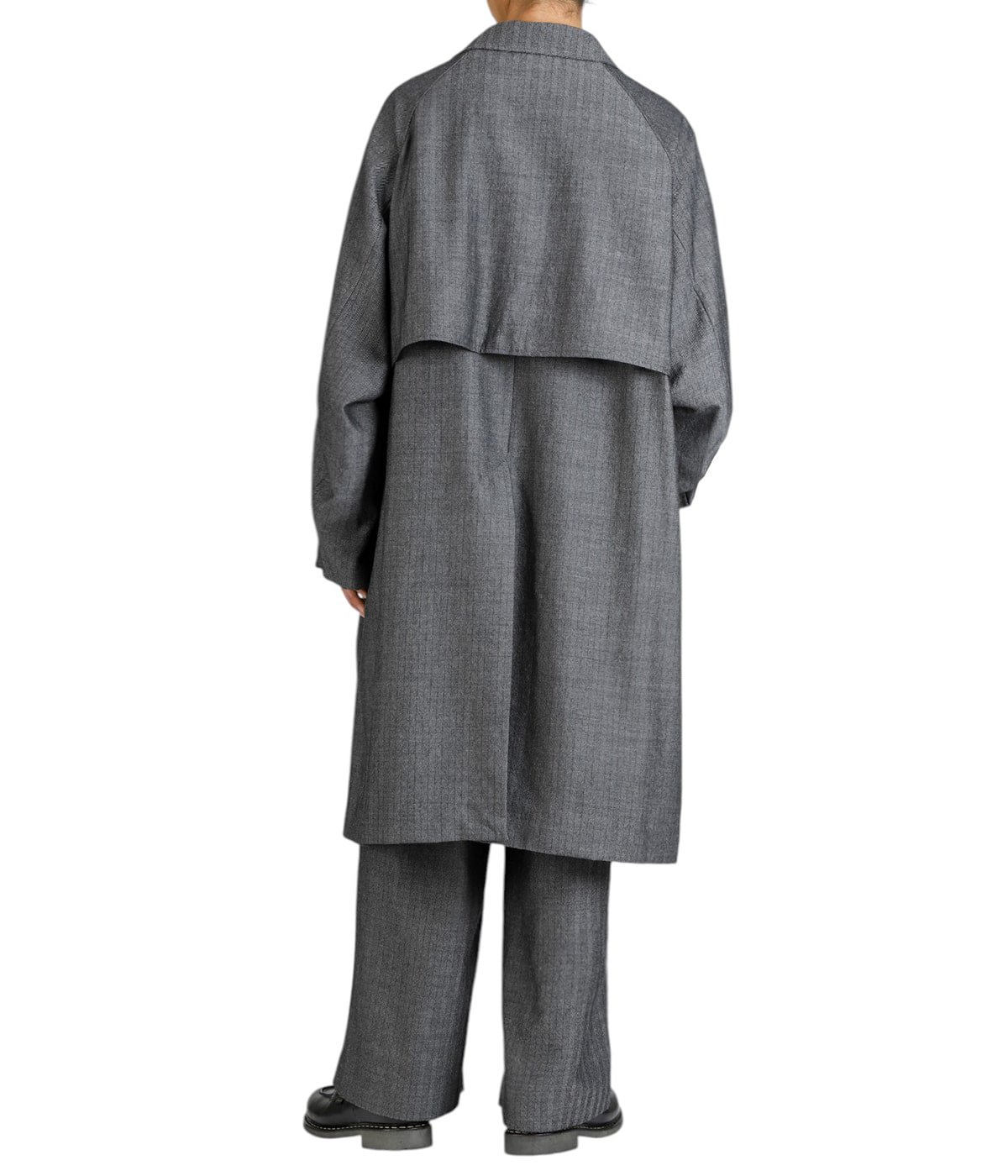 RAGLAN SLEEVE COAT -TUMBLED WOOL SERGE- | marka(マーカ) / アウター