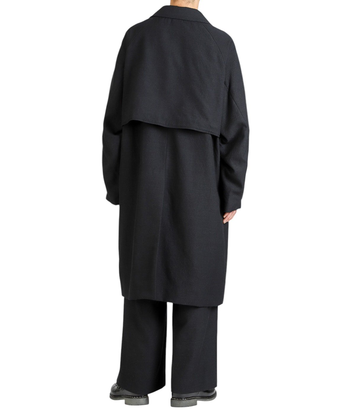RAGLAN SLEEVE COAT -TUMBLED WOOL SERGE- | marka(マーカ