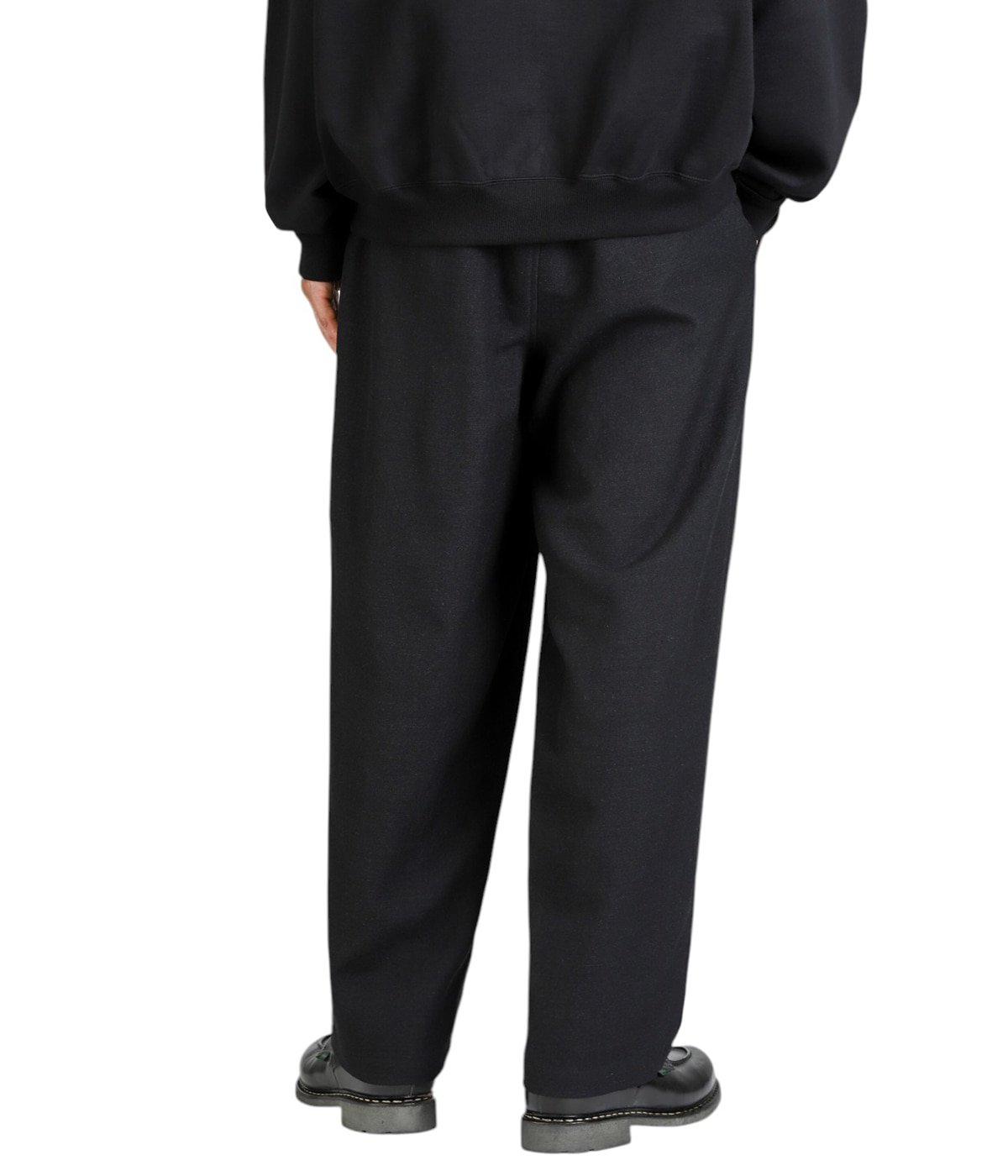 COCOON WIDE EASY PANTS -TUMBLED WOOL SERGE- | marka(マーカ