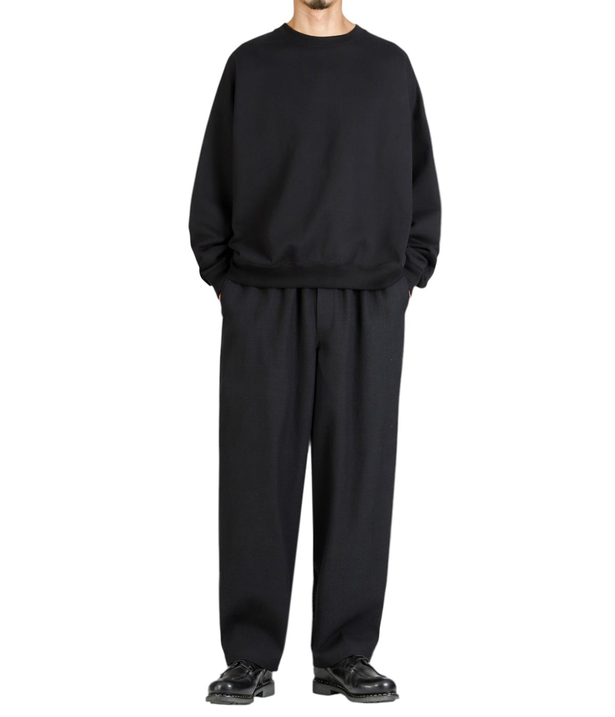 Lig. cocoon pants M ブラック ウール Lig. cocoon pants M ブラック ウール - メルカリ