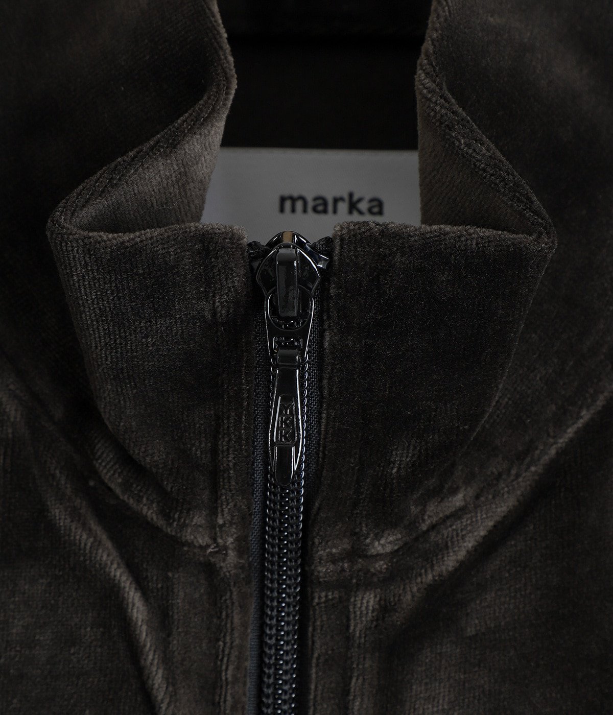 FULL ZIP TRACK JACKET -30/-ORGANIC COTTON VELOUR- | marka(マーカ