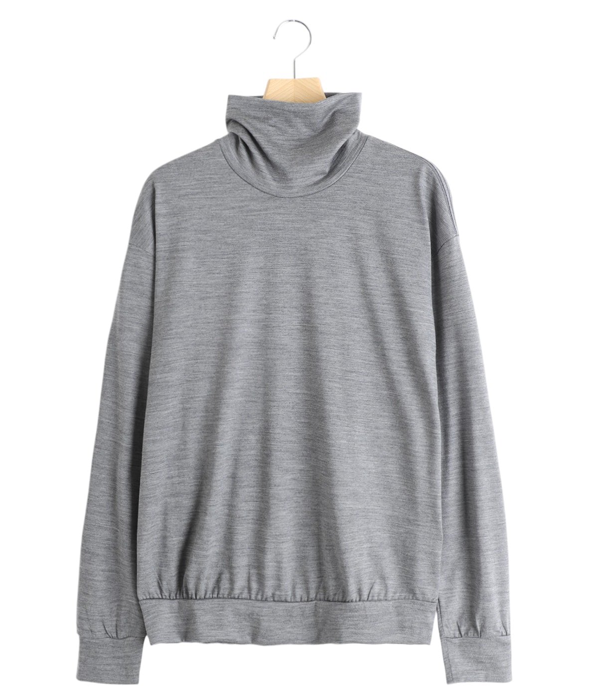 TURTLE NECK -2/72 WOOL SINGLE JERSEY WASHABLE- | marka(マーカ