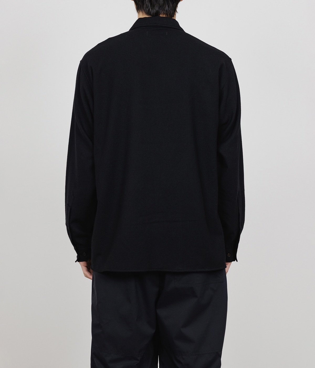 予約】REGULAR COLLAR SHIRT -SUPER 140s 2/96 WOOL VIYELLA