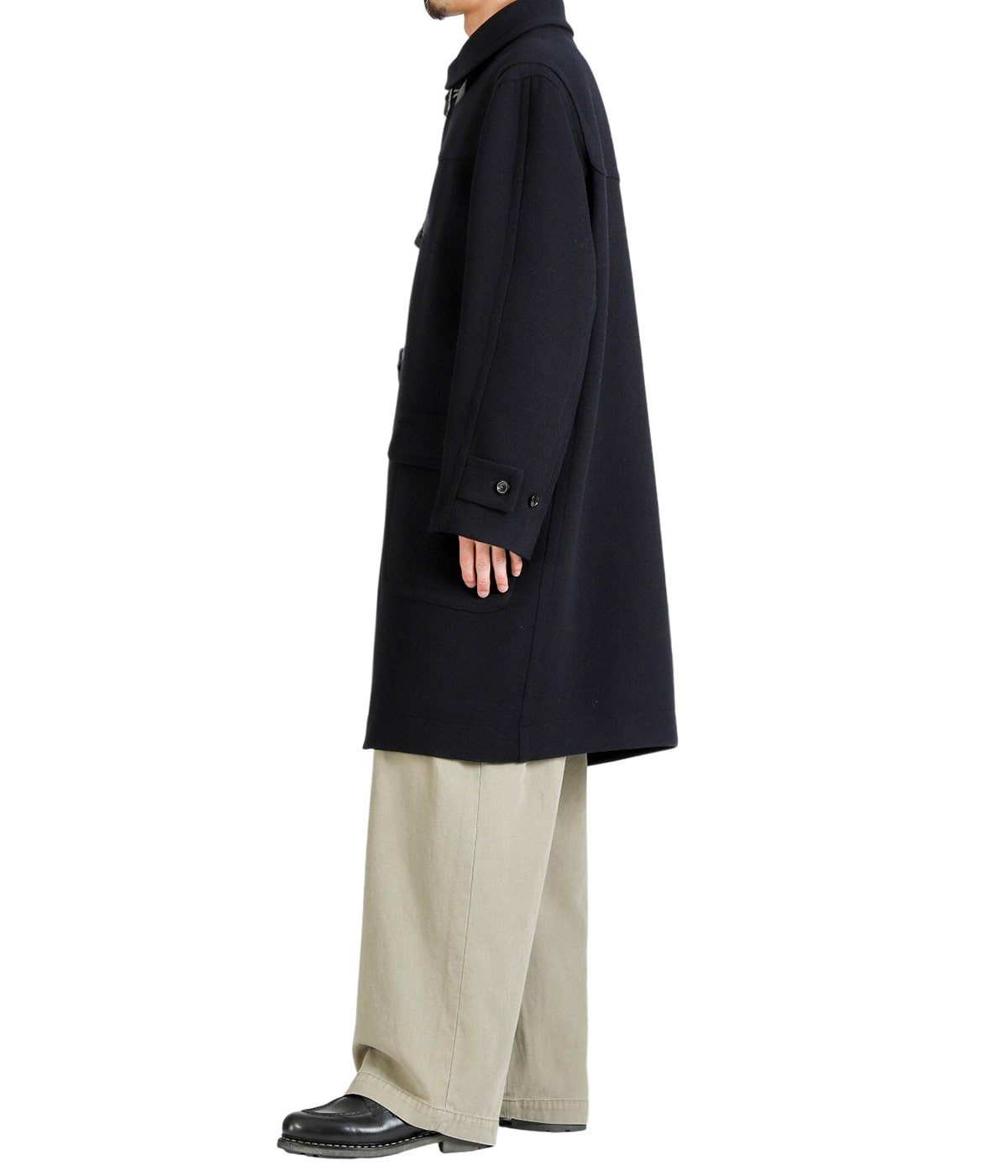 DUFFLE COAT -1/14 WOOL VINTAGE DOUBLE CLOTH- | marka(マーカ