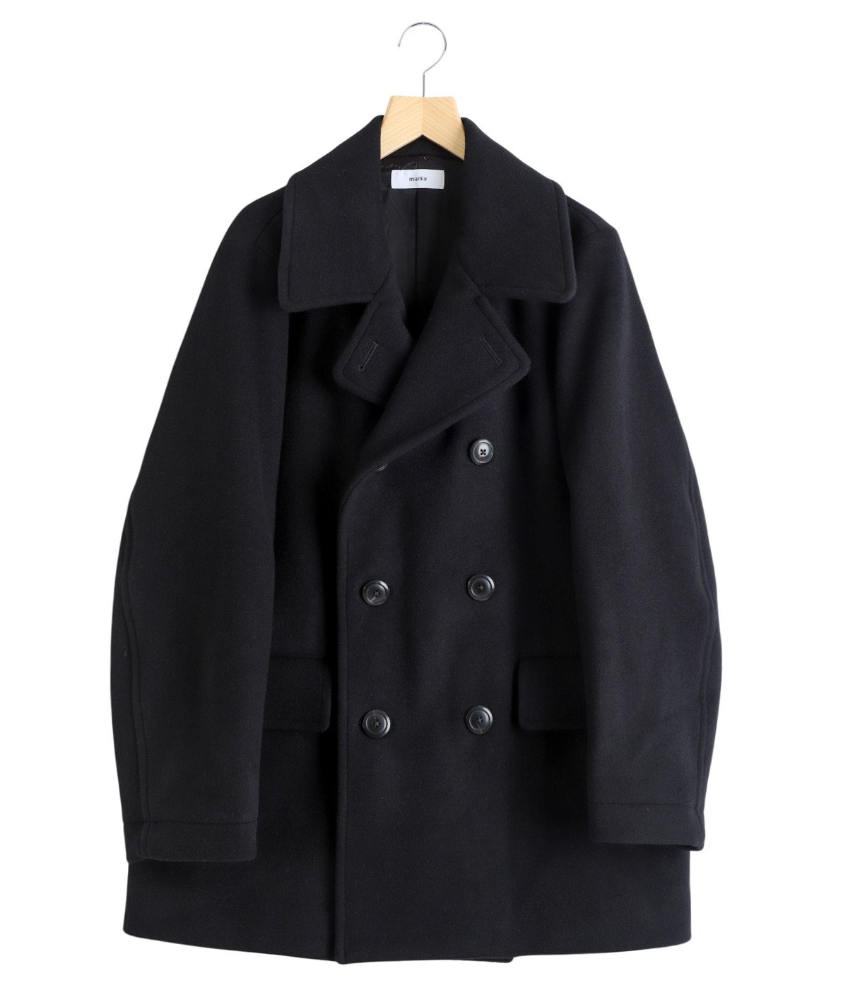 予約】BRIDGE COAT -WOOL SILK CASHMERE BEAVER- | marka(マーカ