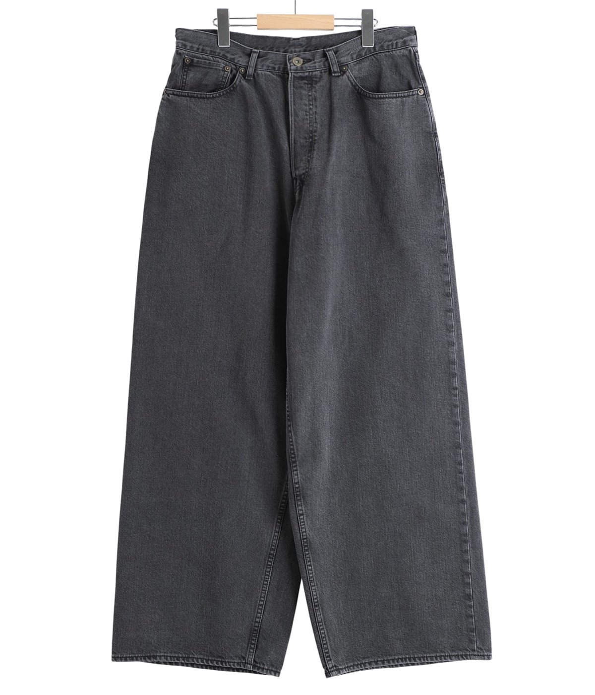 ma2 新品タグ付き 
 PHENIX フェニックスJr.ワンピース BAGGY JEANS / FADED BLACK -ORGANIC COTTON 12oz DENIM- | marka