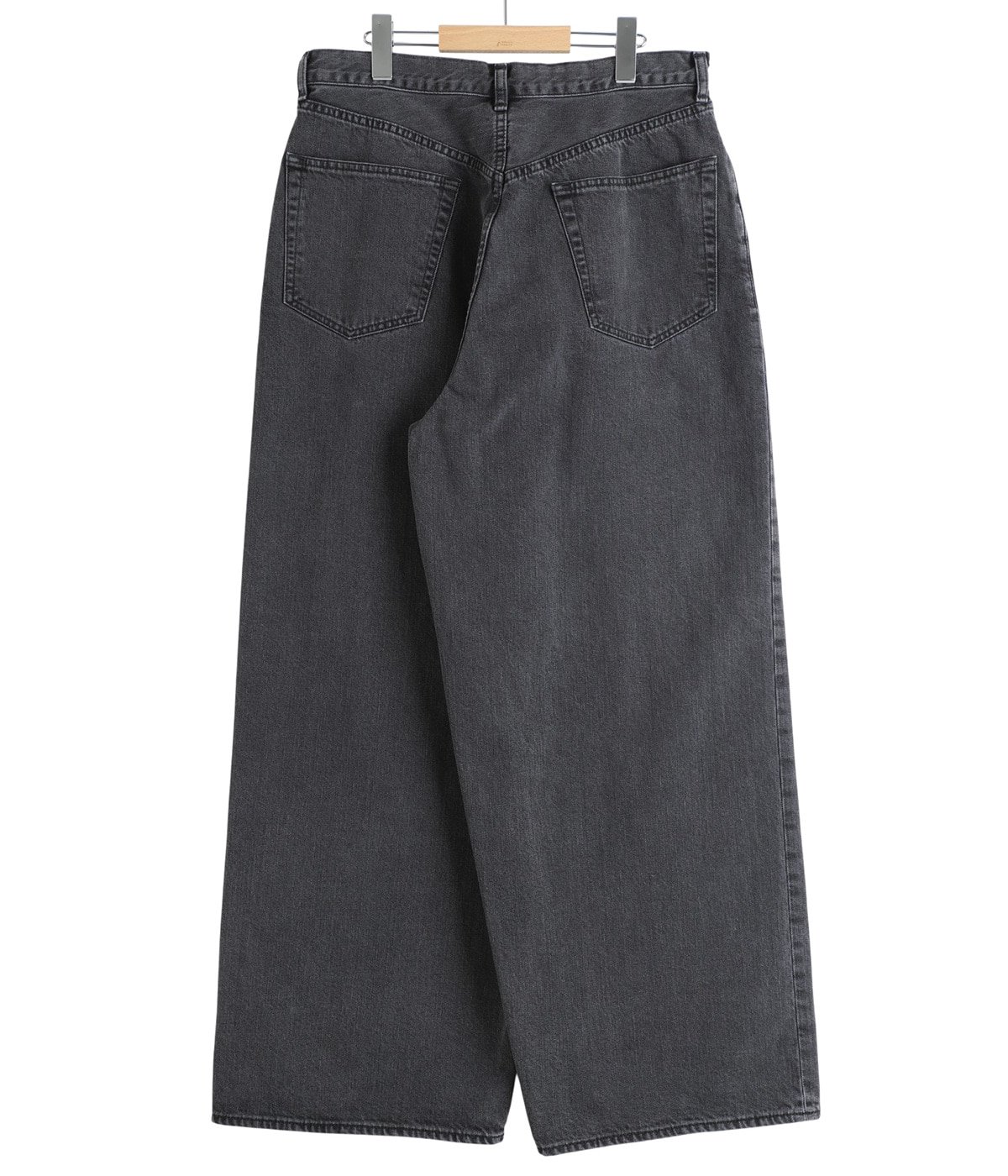 BAGGY JEANS / FADED BLACK -ORGANIC COTTON 12oz DENIM- | marka