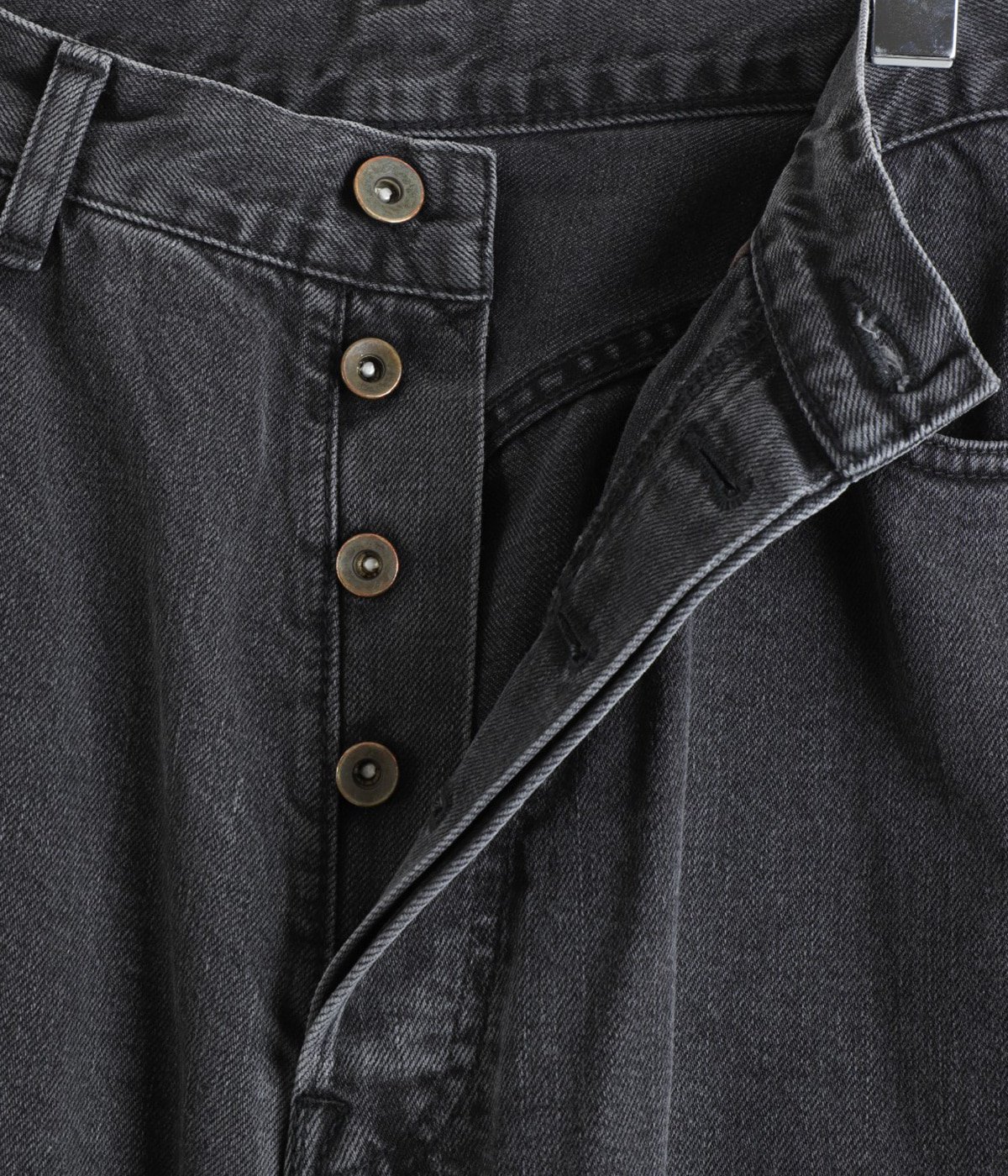 marka オーガニックコットン12ozデニム / バギージーンズ, Black BAGGY JEANS -ORGANIC COTTON 12oz DENIM- | marka(マーカ) / パンツ