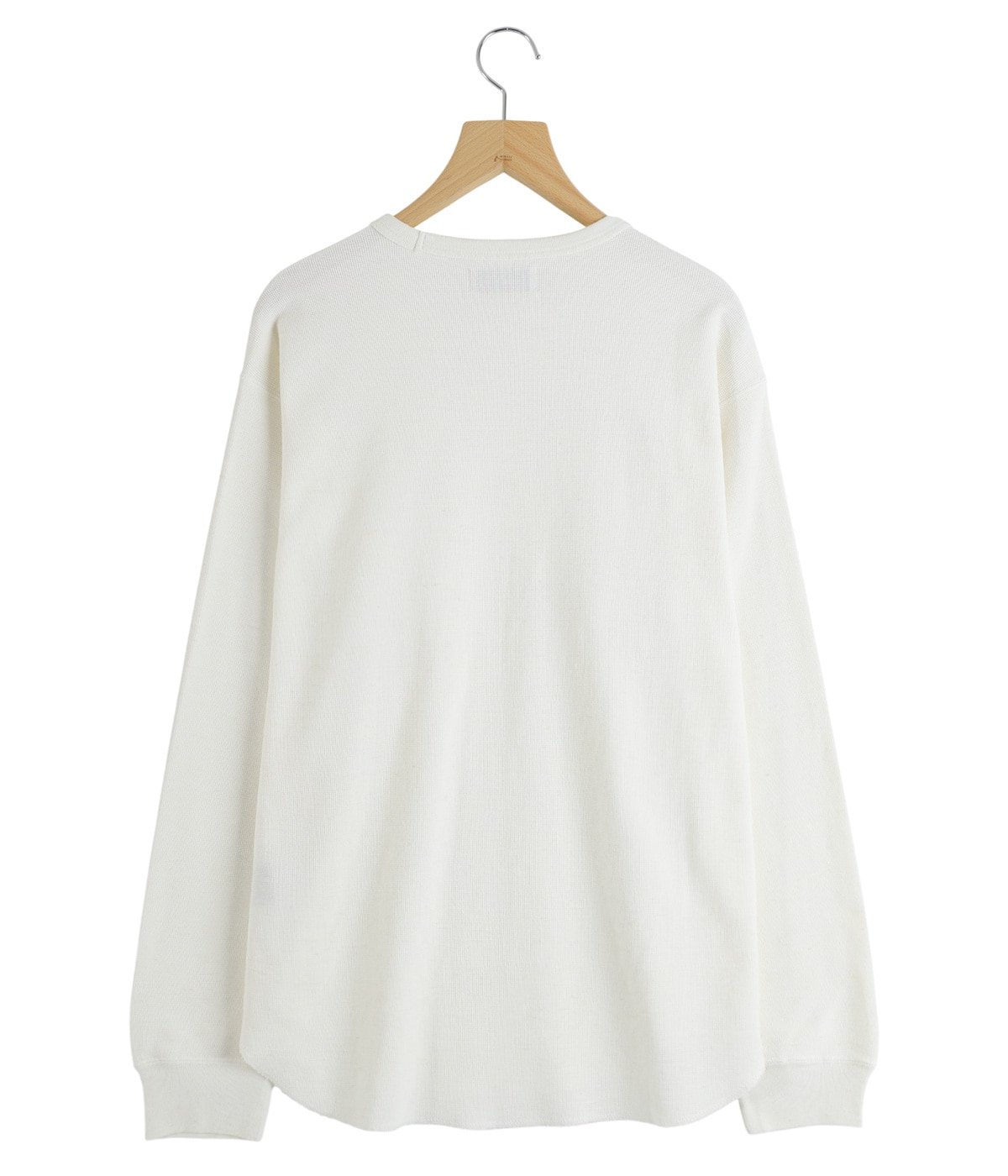CREW NECK L/S TEE -ORGANIC COTTON HEMP MESH KNIT- | marka(マーカ