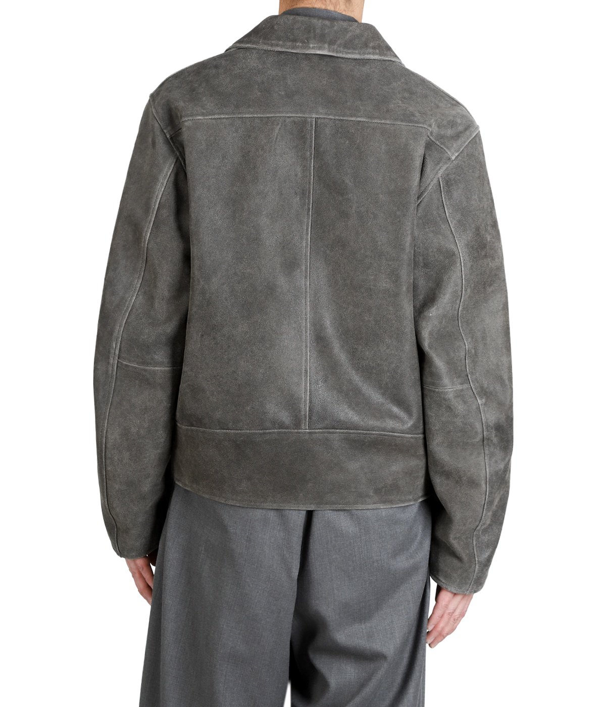 ジャケット・アウター marka LEATHER SPORTS JACKETCRACKED GOAT marka / マーカ ： LEATHER SPORTS JACKET -CRACKED GOAT LEATHER