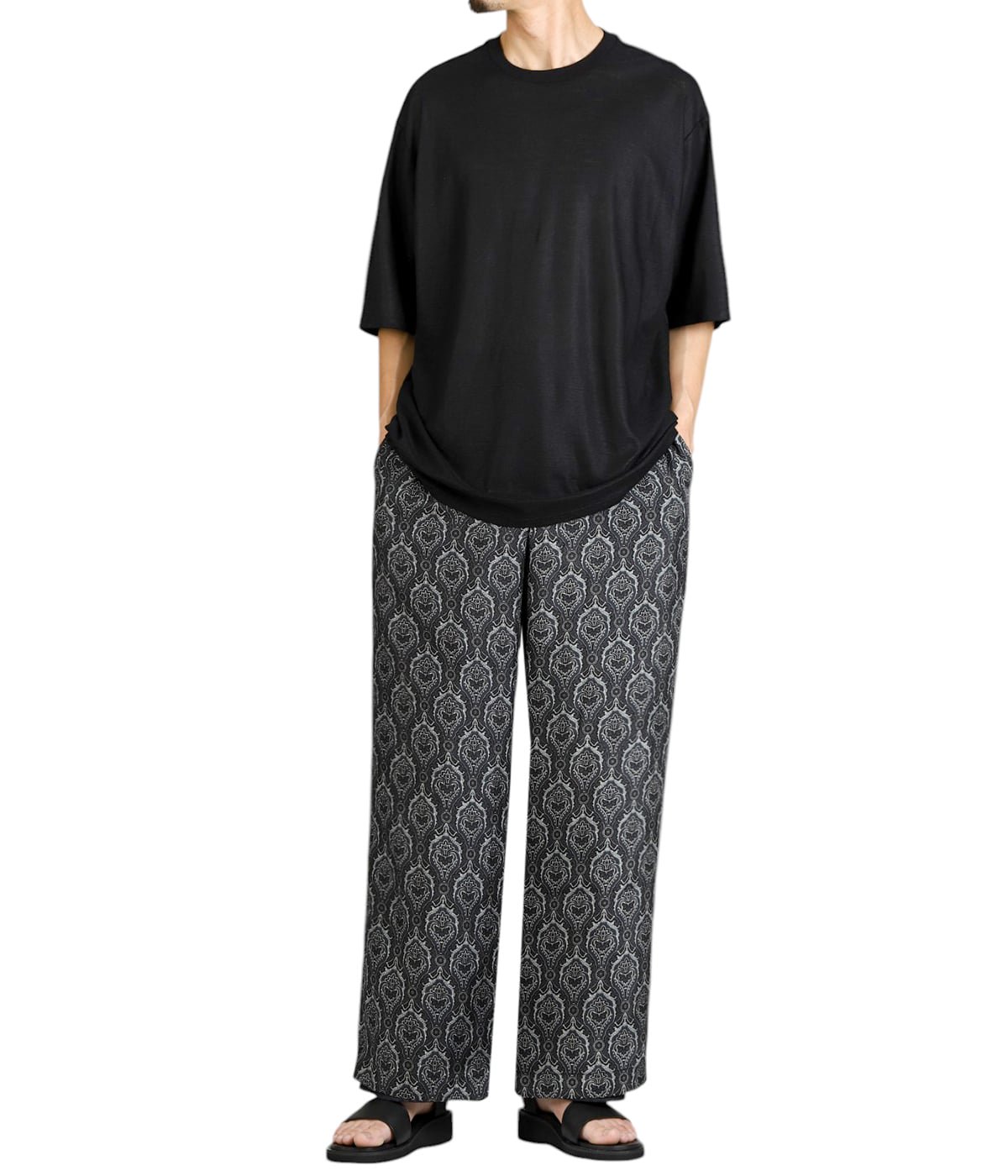予約】【ONLY ARK】別注 WIDE LEG SILK PANTS | marka(マーカ 予約】【ONLY ARK】別注 WIDE LEG SILK PANTS | marka(マーカ