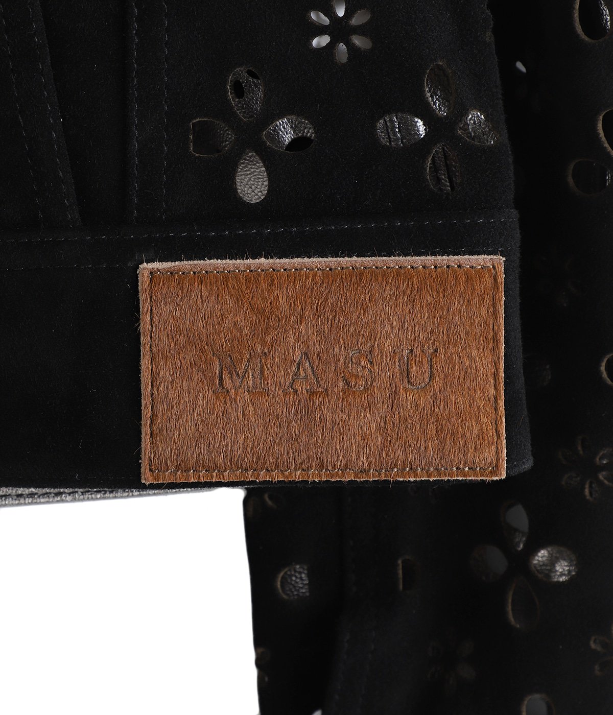 FLOWER HOLE LEATHER JACKET | MASU(エムエーエスユー) / アウター