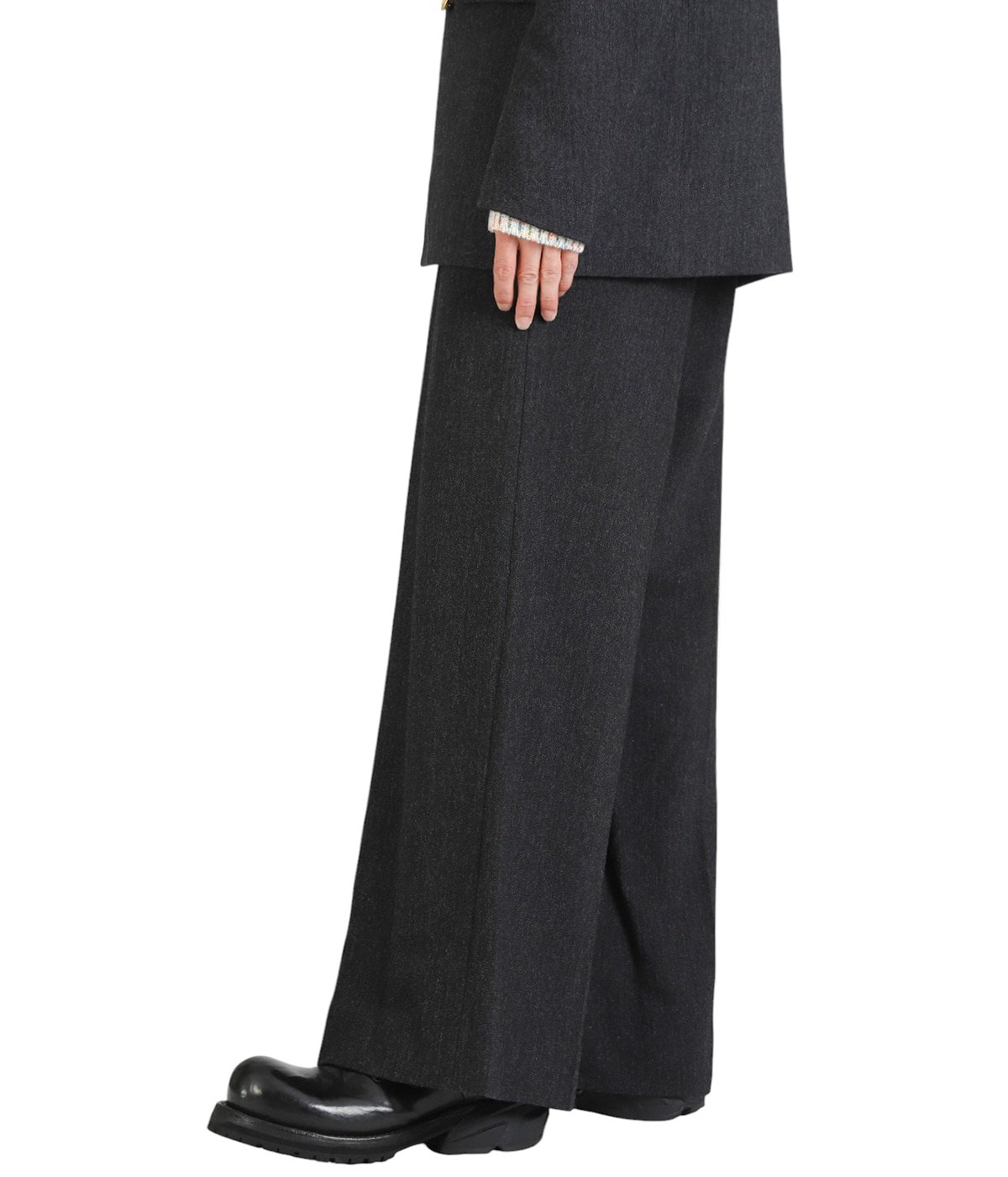 INITIAL WIDE TROUSERS | MASU(エムエーエスユー) / パンツ スラックス