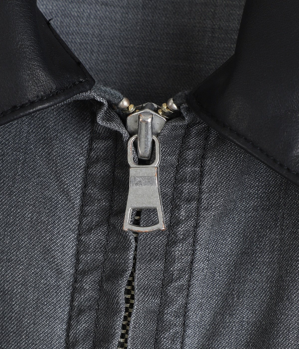 WORK JACKET -WASHABLE 2/72 WOOL GABARDINE PIGMENT PRINT- | marka