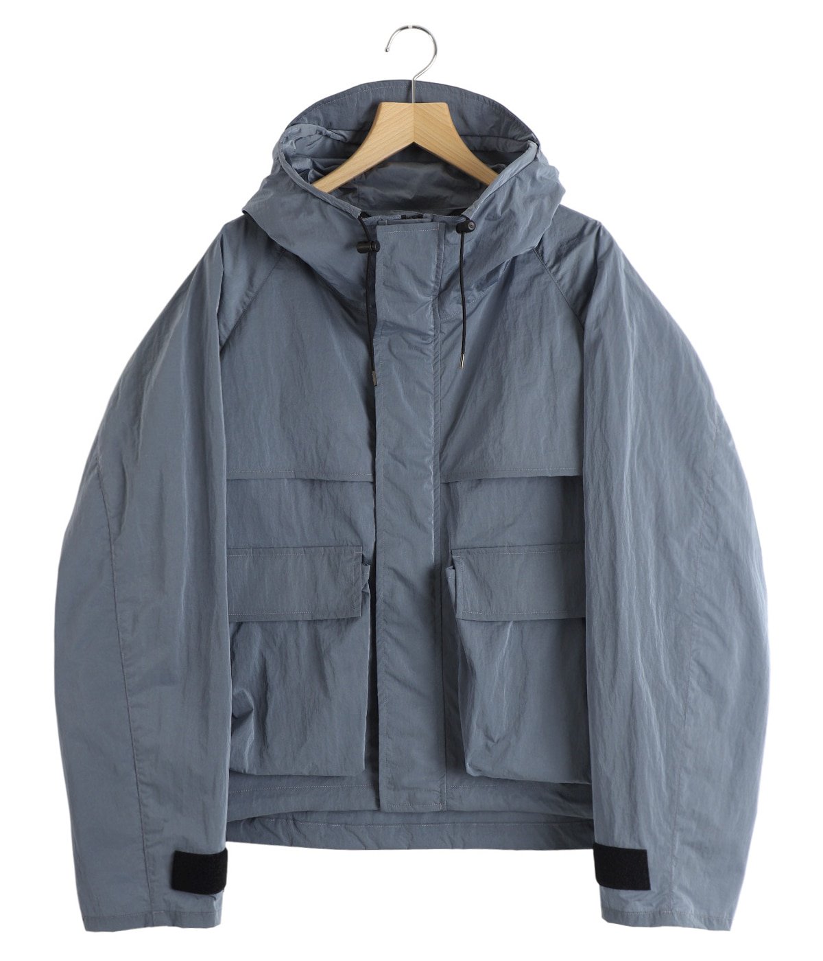 FIELD PARKA -RECYCLED NYLON CHAMBRAY TAFFETA- | marka(マーカ