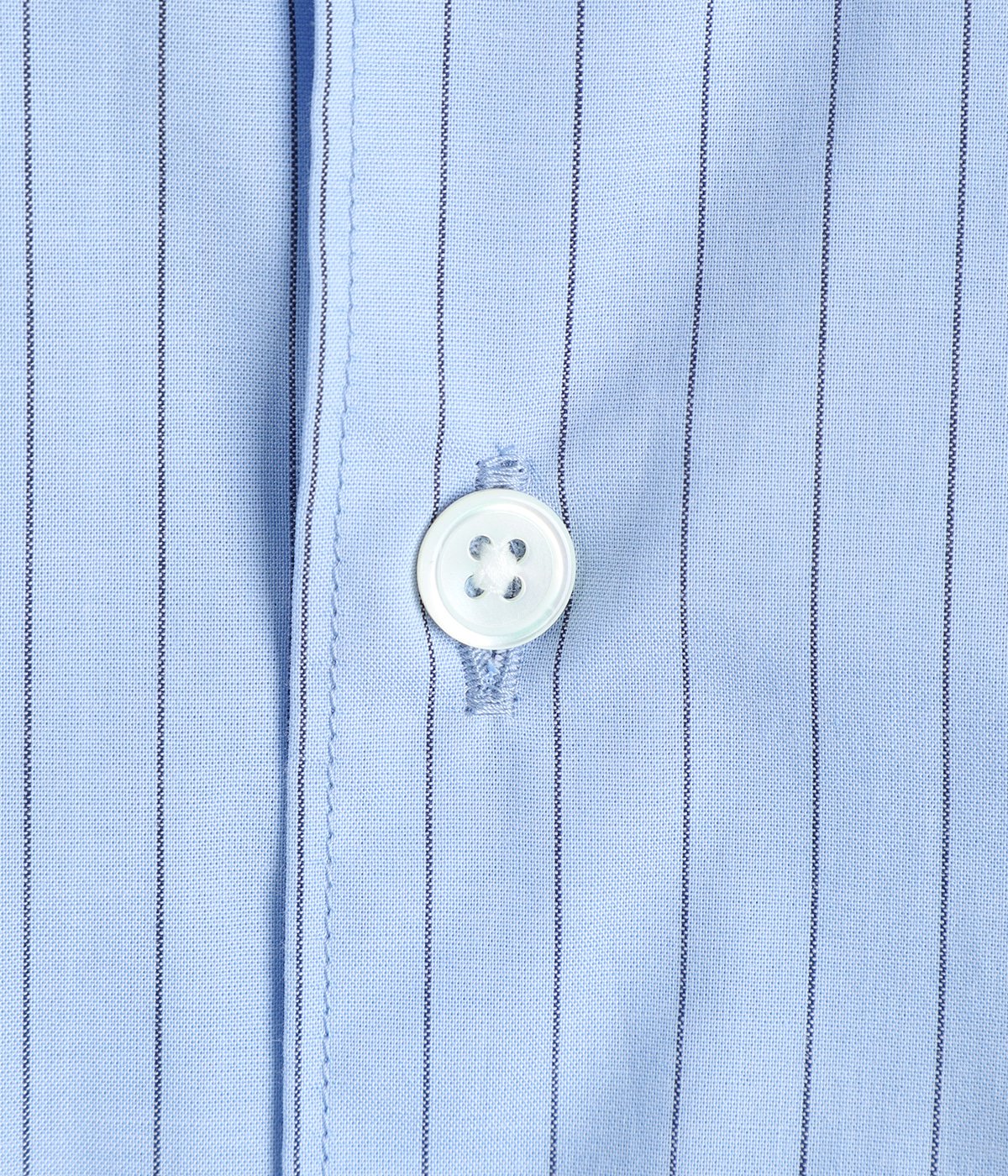 REGULAR COLLAR SHIRT -ORGANIC COTTON STRIPE- | marka(マーカ