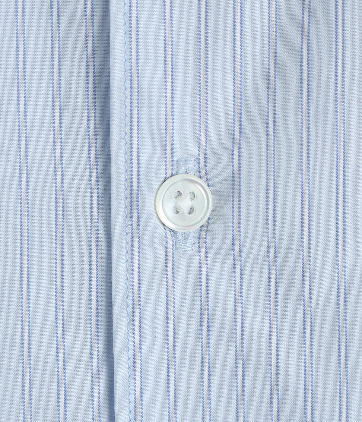 REGULAR COLLAR SHIRT -ORGANIC COTTON STRIPE- | marka(マーカ
