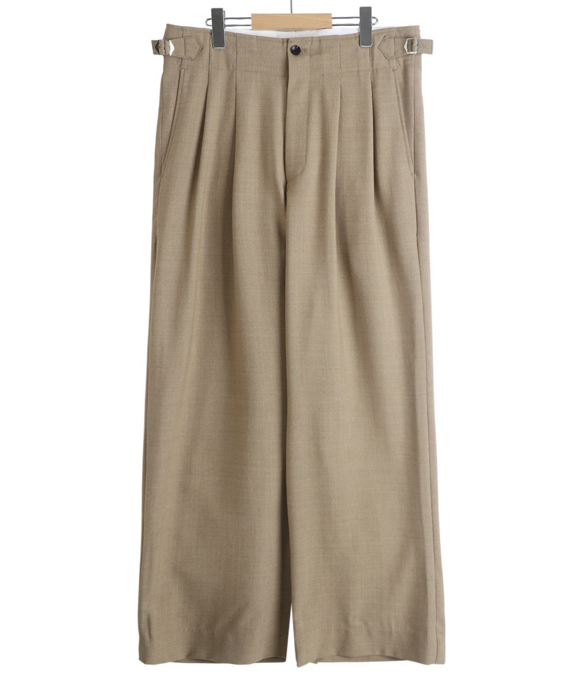 新品 marka 2 TUCK MILITARY PANTS markaware markaware（マーカウェア） スラックス 「MARKAWARE/marka」別注 TWO