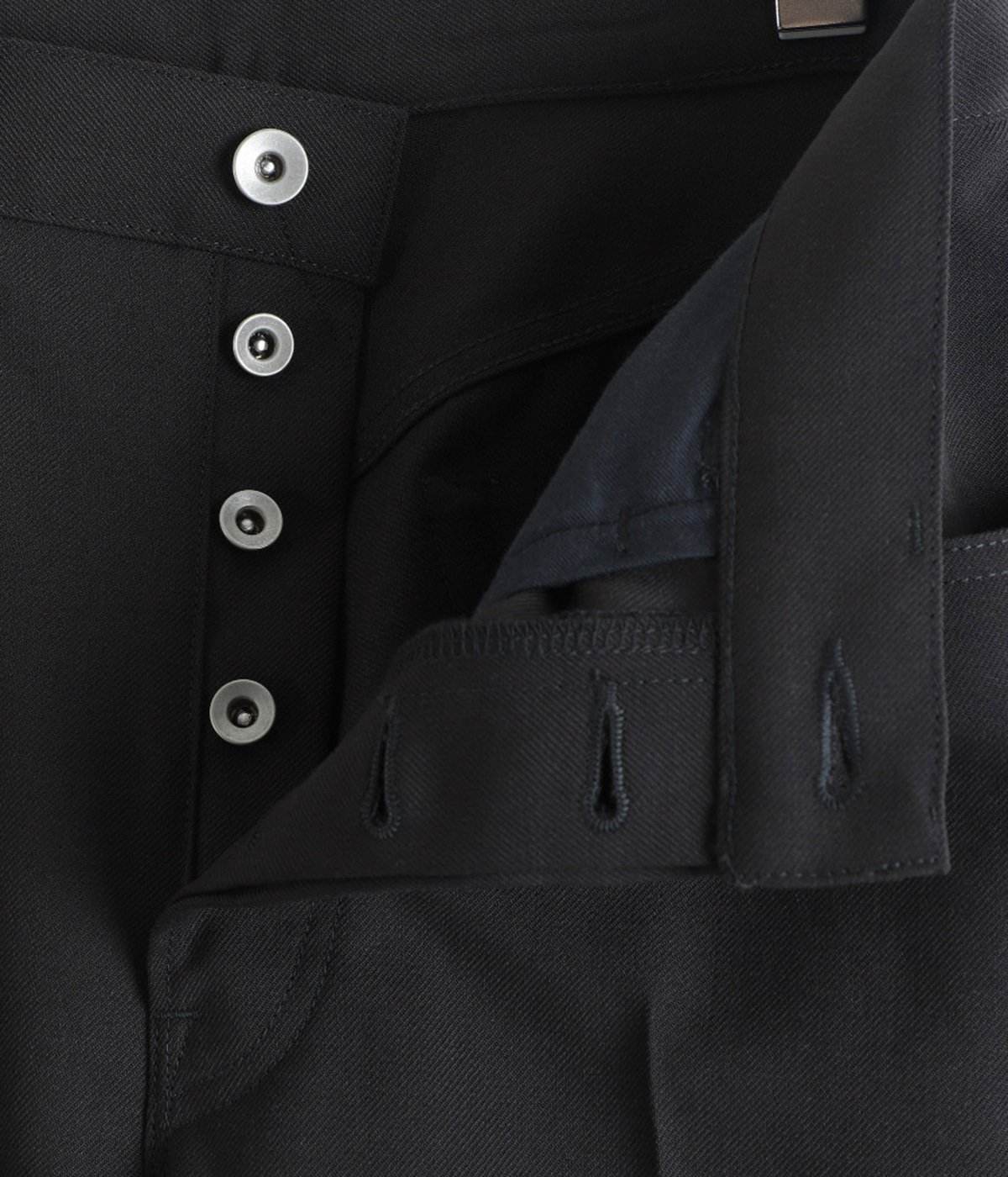 5-POCKETS TROUSERS -RECYCLED POLYESTER NON-MULESED WOOL GABARDINE