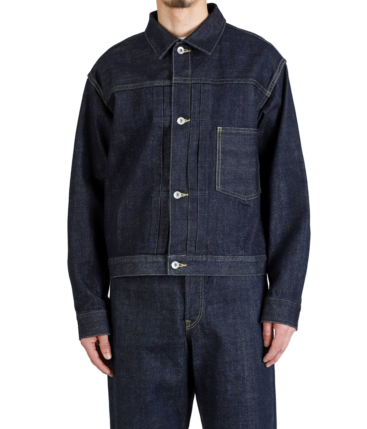 DENIM JACKET -ORGANIC COTTON 13.5oz SELVEDGE DENIM- | marka(マーカ