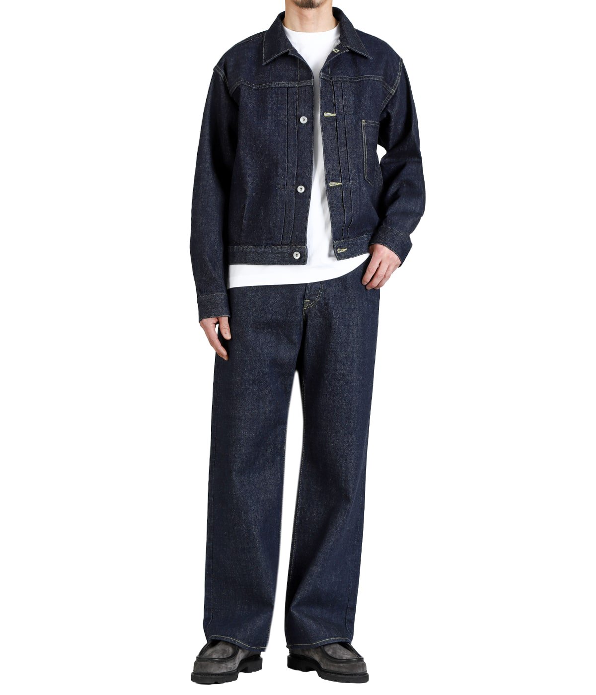 DENIM JACKET -ORGANIC COTTON 13.5oz SELVEDGE DENIM- | marka(マーカ