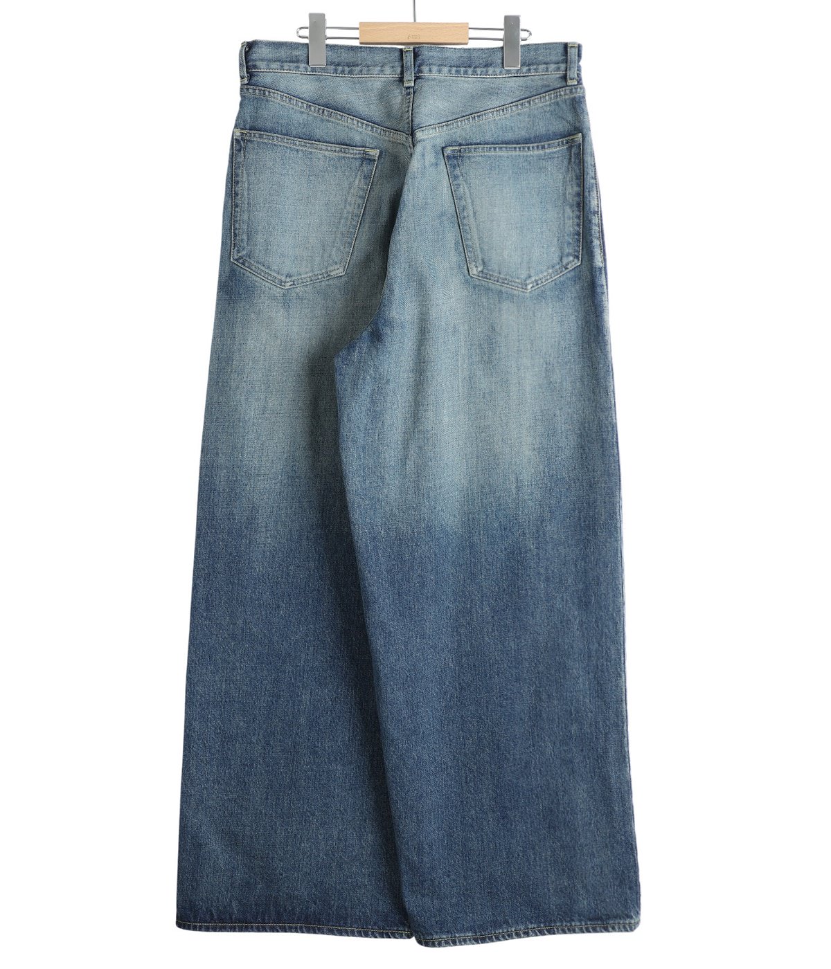 パンツ ORGANIC COTTON DENIM BAGGY JEANS -ORGANIC COTTON 13.5oz SELVEDGE DENIM- | marka(マーカ