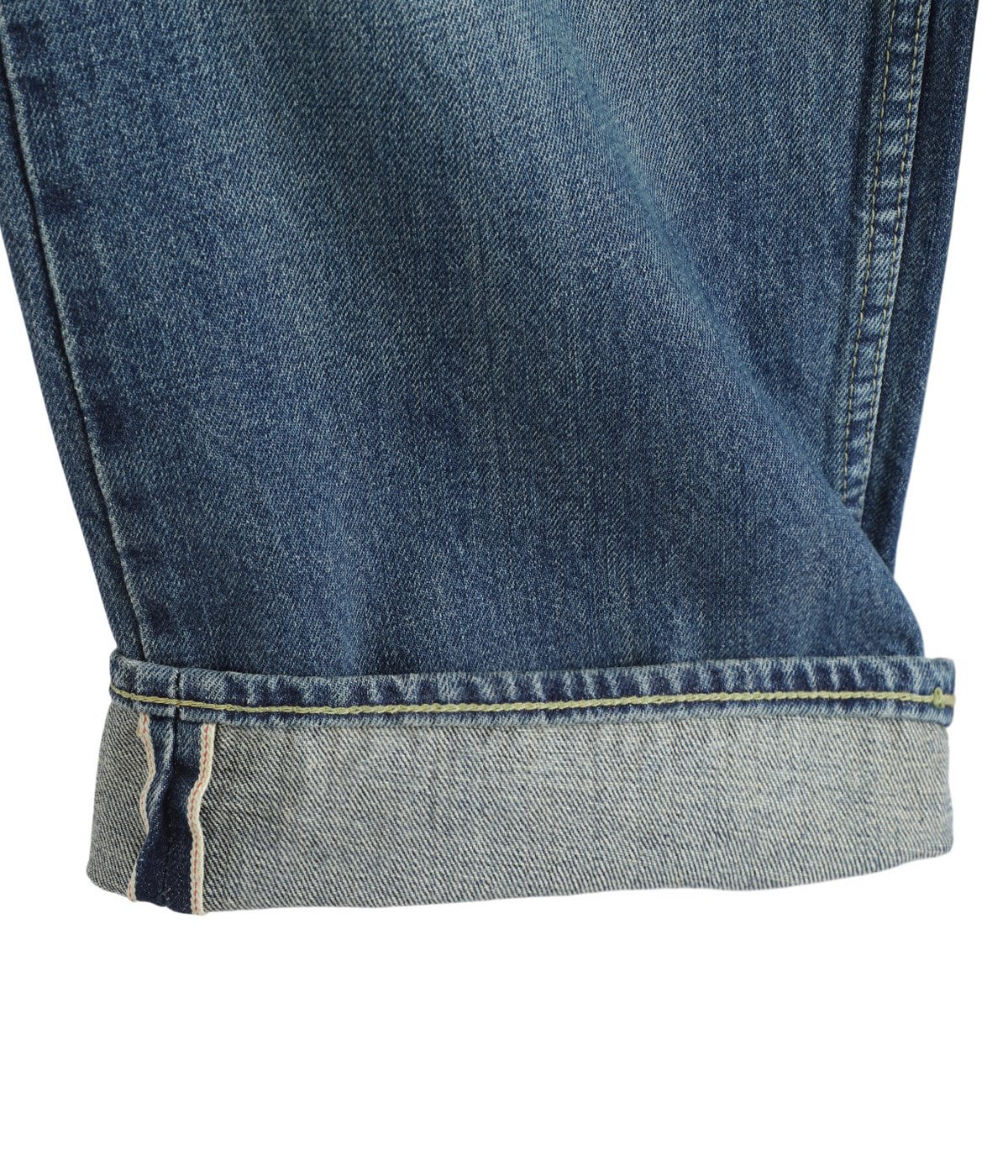 CLEAN CYLINDER FIT JEANS -ORGANIC COTTON 13.5oz SELVEDGE DENIM