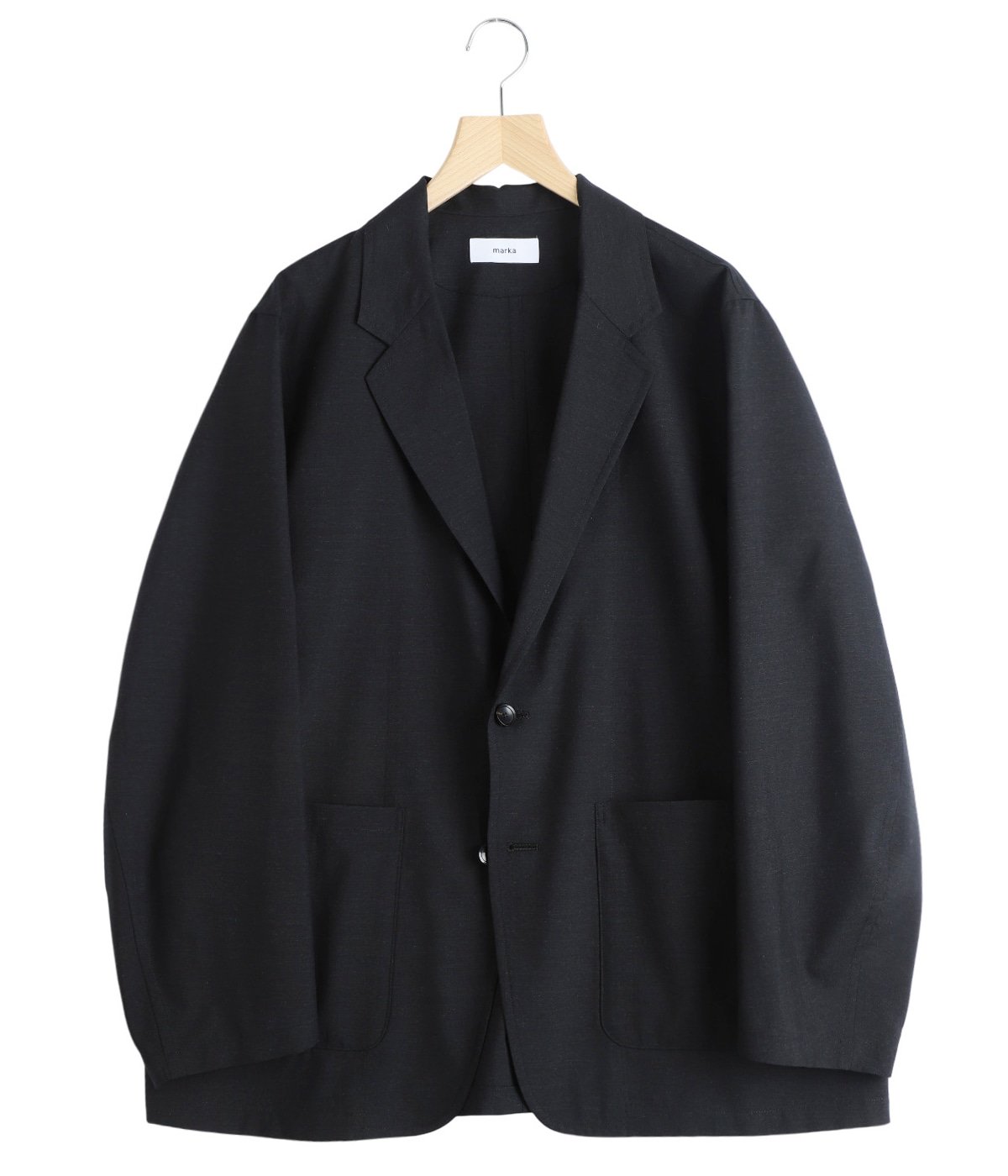 STROLL AROUND JACKET -2/72 WOOL TROPICAL WASHER - | marka(マーカ