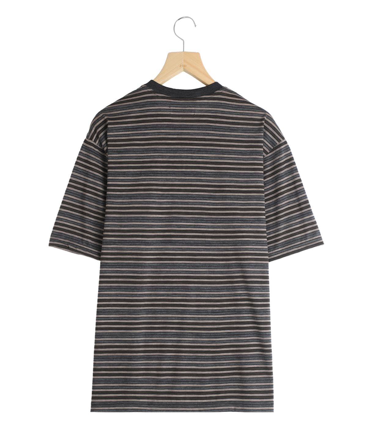 CREW NECK TEE -SUPER 120s WASHABLE WOOL SINGLE JERSEY- | marka