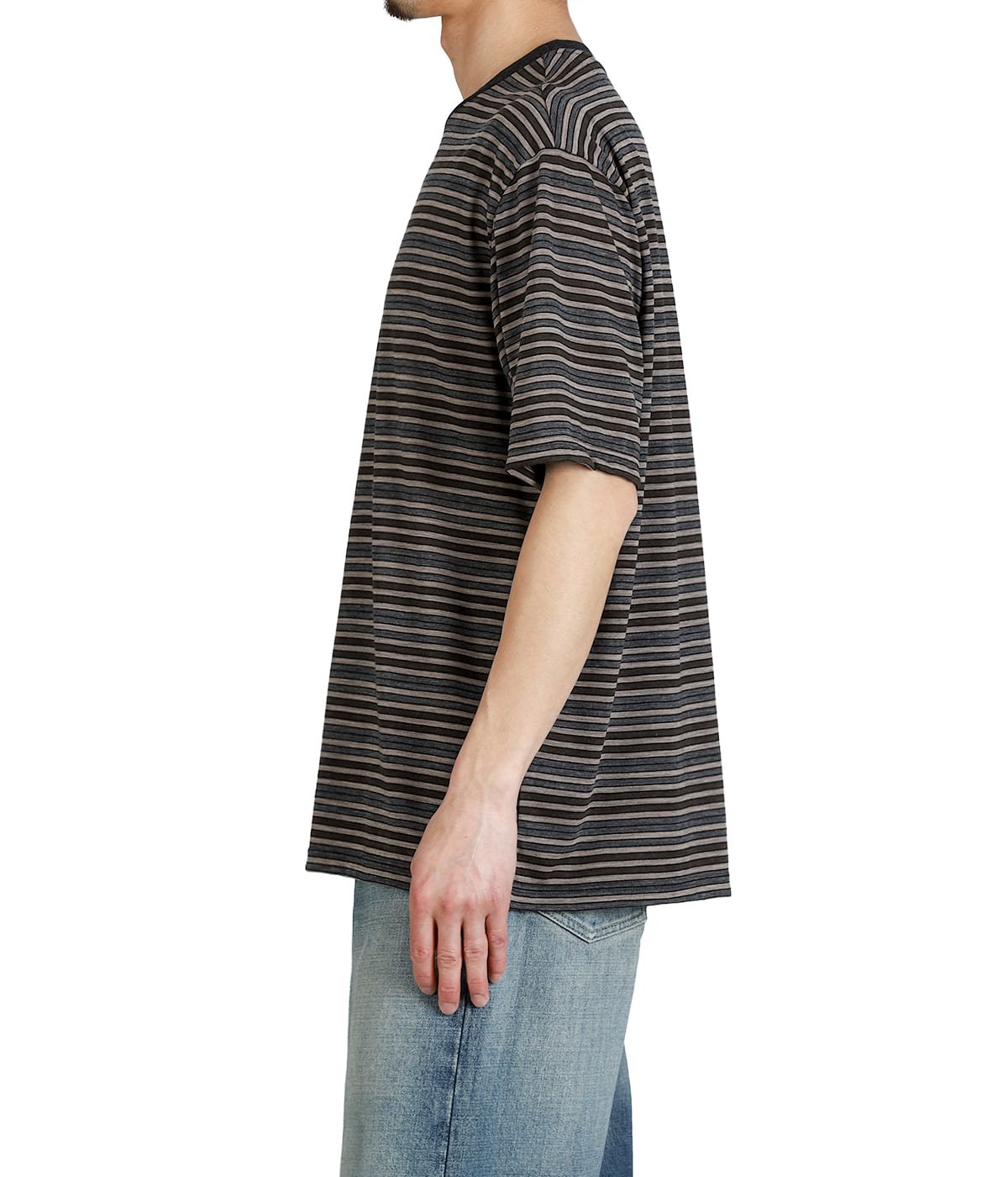 CREW NECK TEE -SUPER 120s WASHABLE WOOL SINGLE JERSEY- | marka