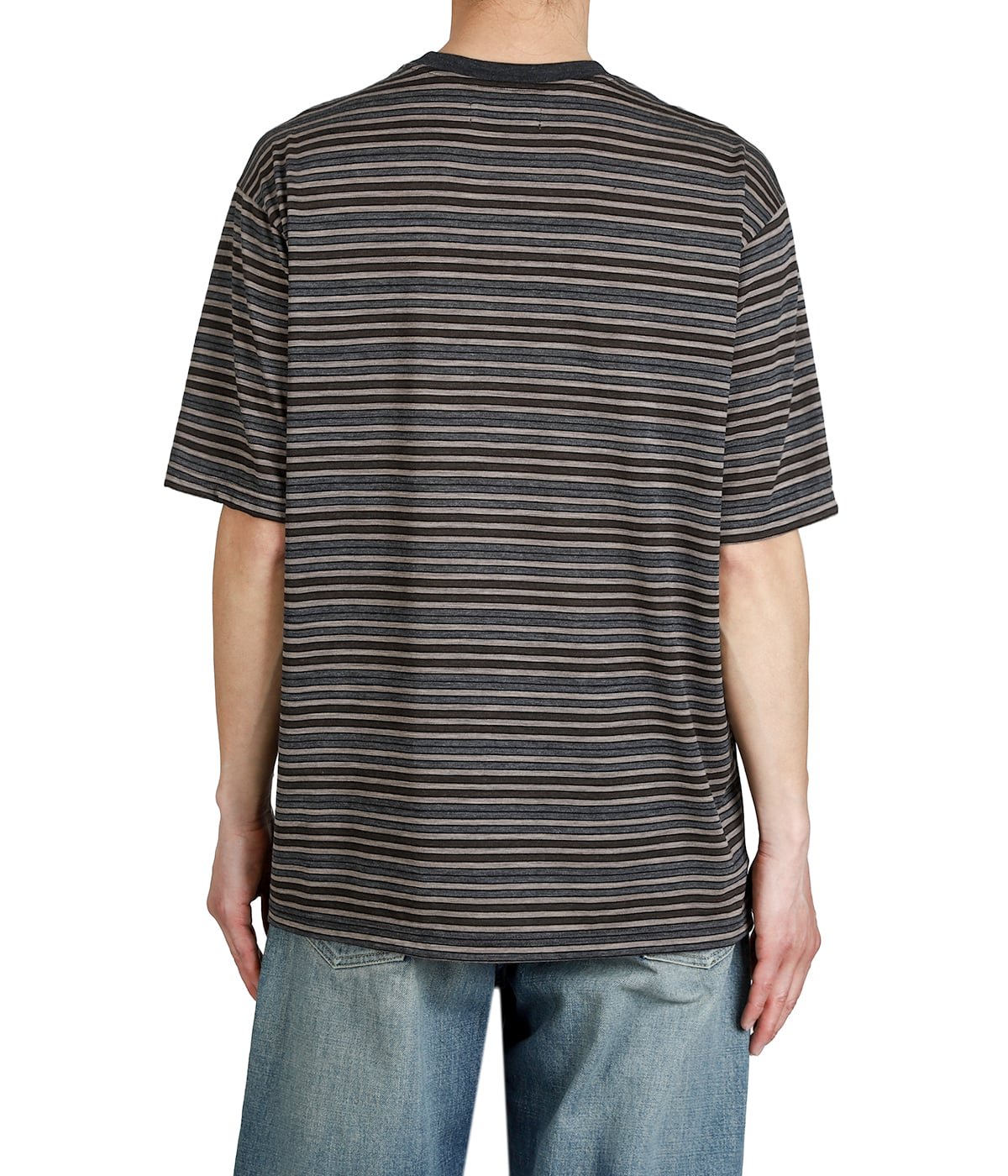 CREW NECK TEE -SUPER 120s WASHABLE WOOL SINGLE JERSEY- | marka