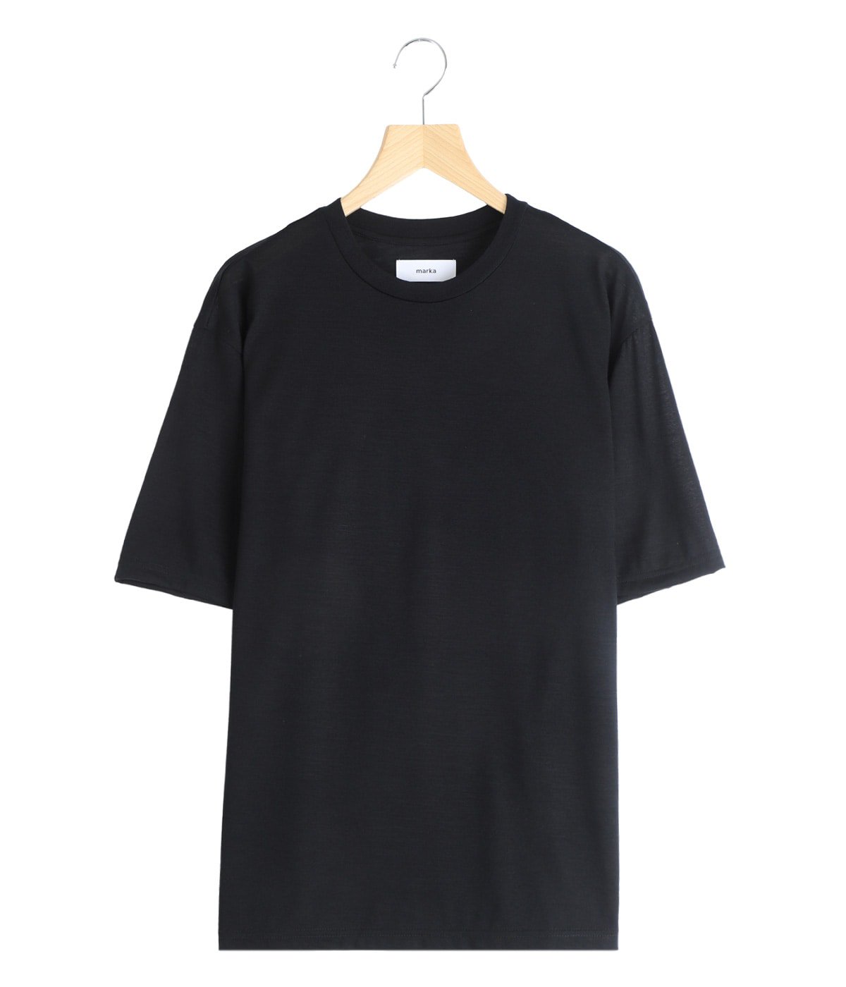 CREW NECK TEE -SUPER 120s WASHABLE WOOL SINGLE JERSEY- | marka CREW NECK TEE -SUPER 120s WASHABLE WOOL SINGLE JERSEY- | marka