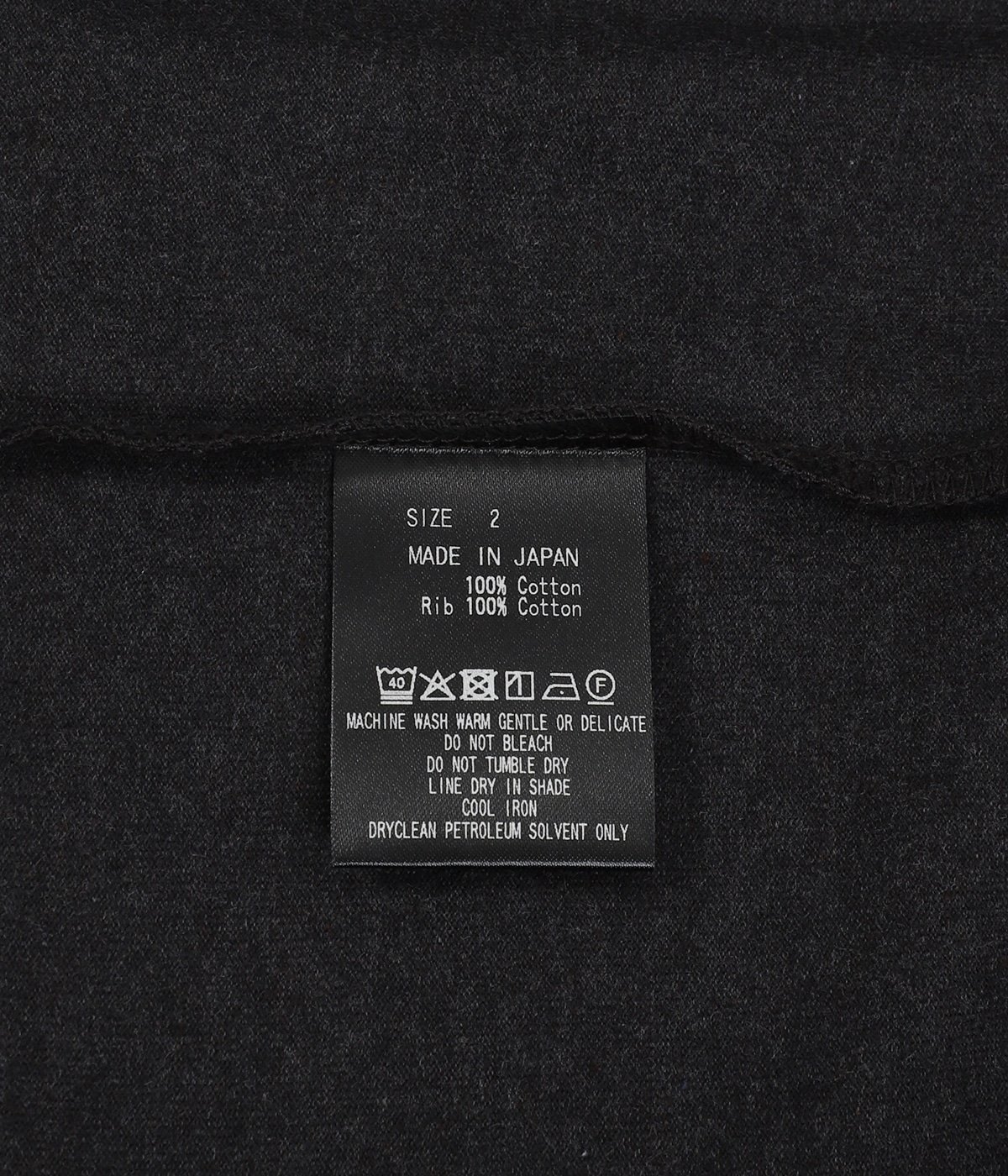 CREW NECK TEE -40/2 ORGANIC COTTON KNIT- | marka(マーカ 
