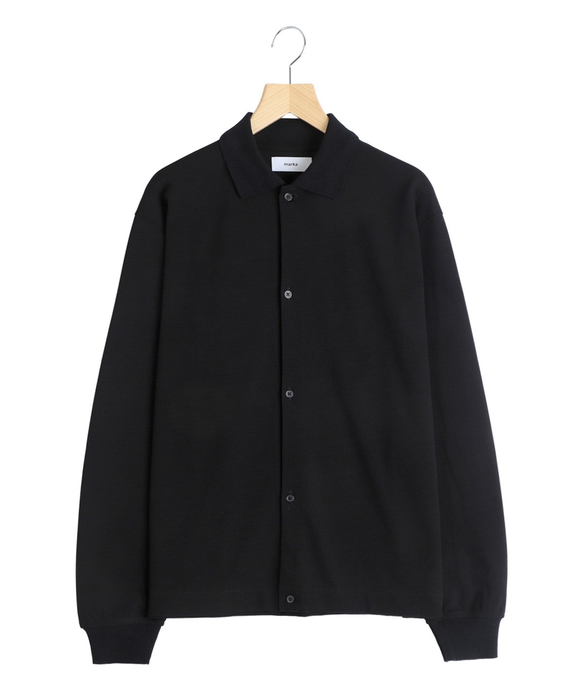 sosu_handmadeページ 予約】SHIRT CARDIGAN -40//1 ORGANIC COTTON HIGH TWISTED PIQUE