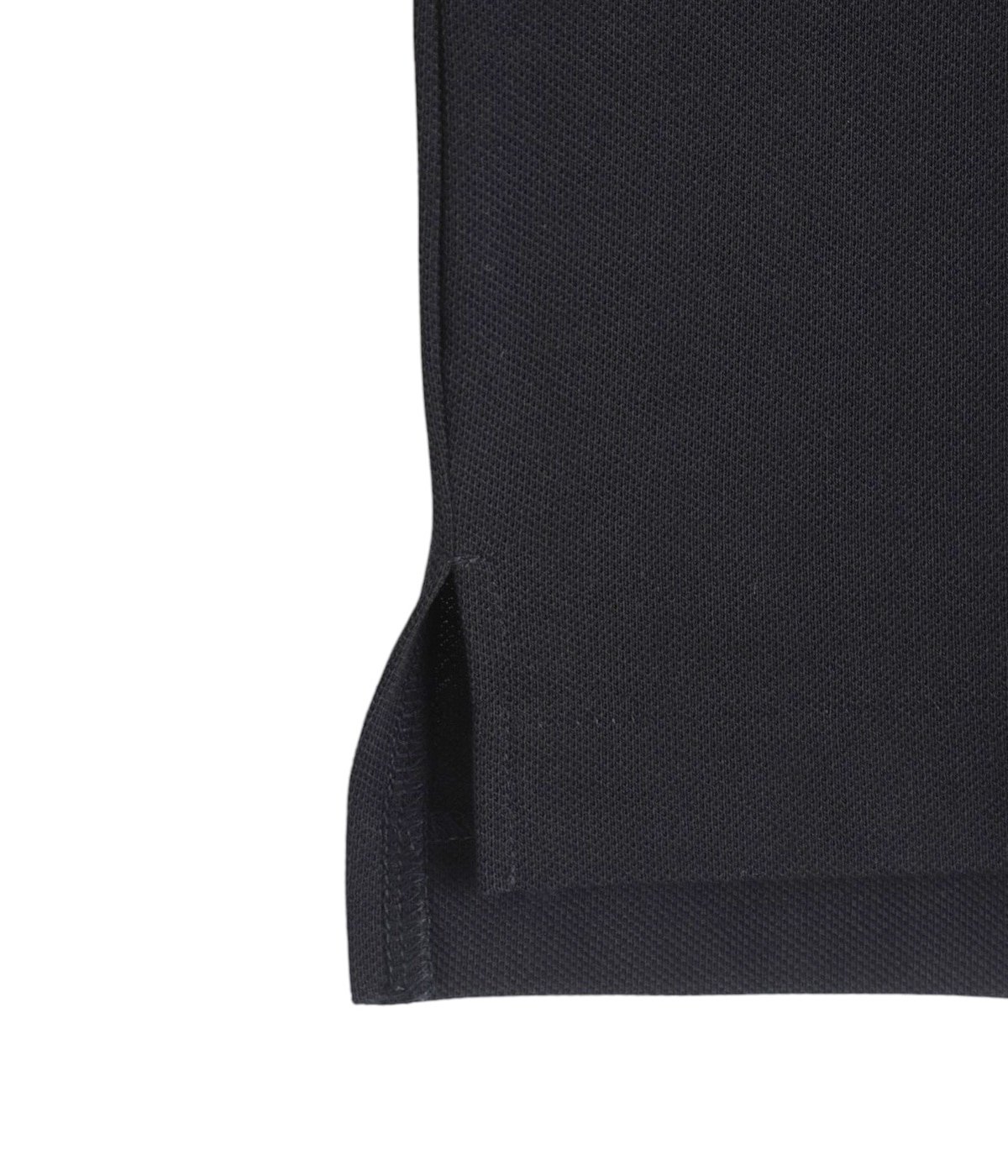 ONE BUTTON TEE S/S -40//1 ORGANIC COTTON HIGH TWISTED PIQUE