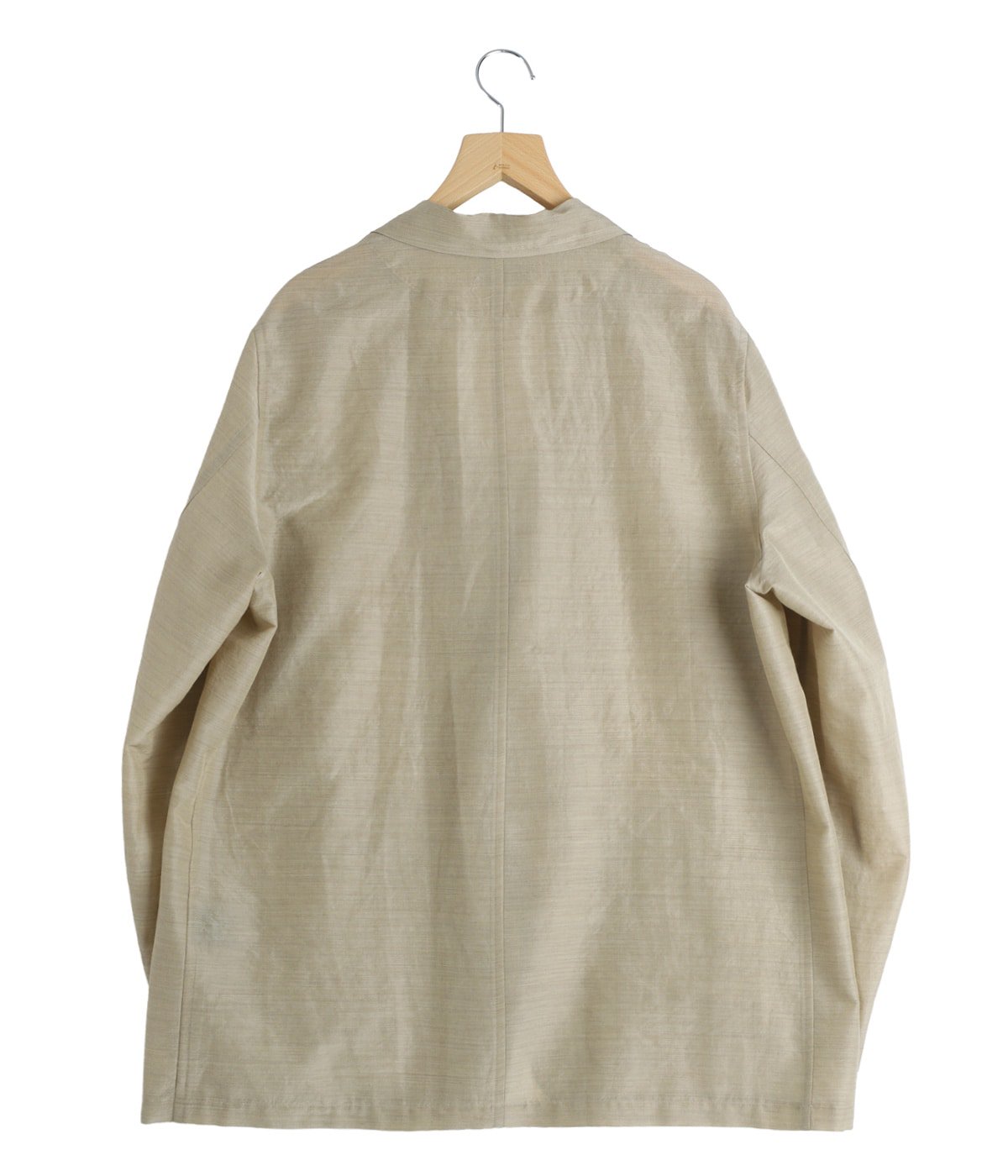 STROLL AROUND JACKET -WOOL SILK FEATHER CLOTH- | marka(マーカ