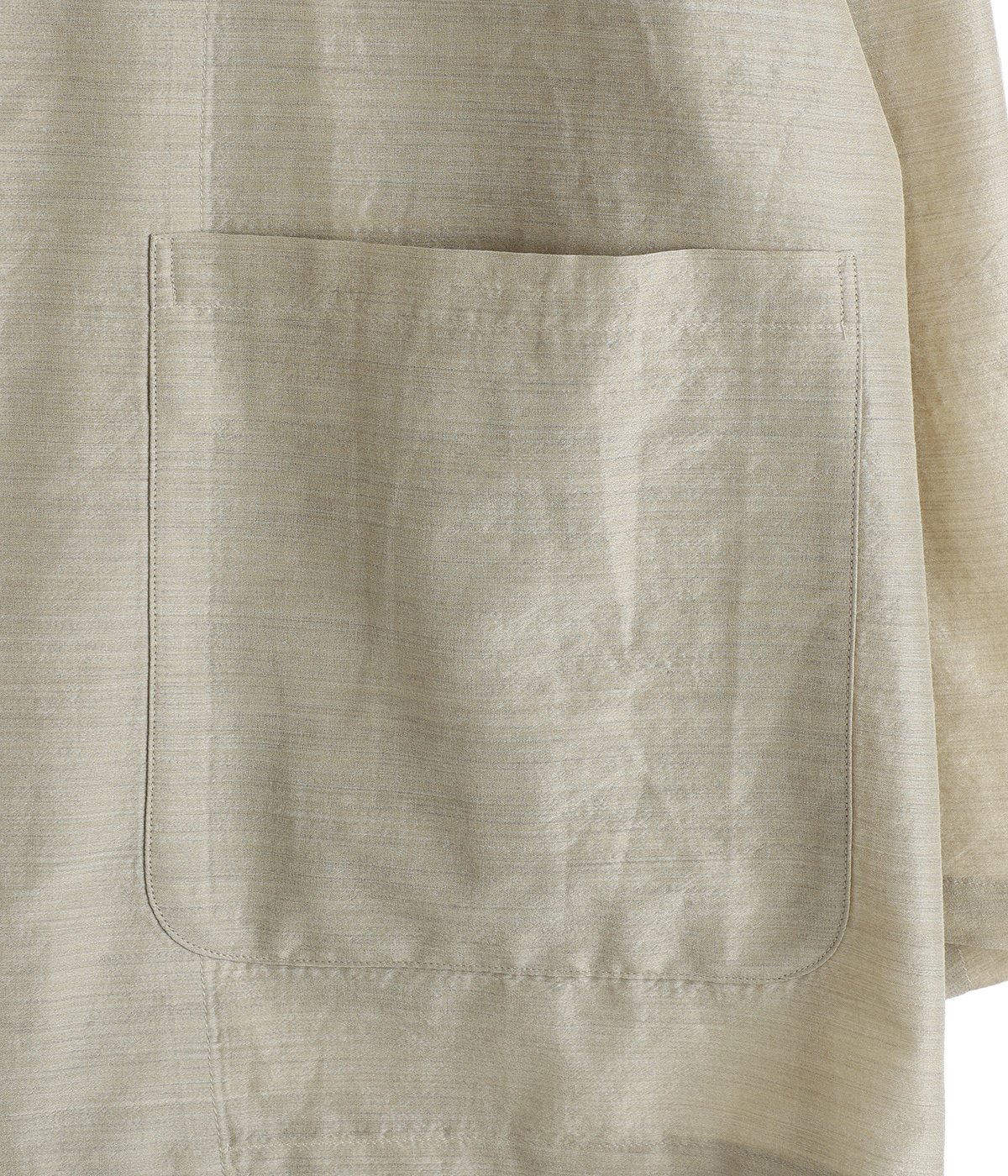 STROLL AROUND JACKET -WOOL SILK FEATHER CLOTH- | marka(マーカ