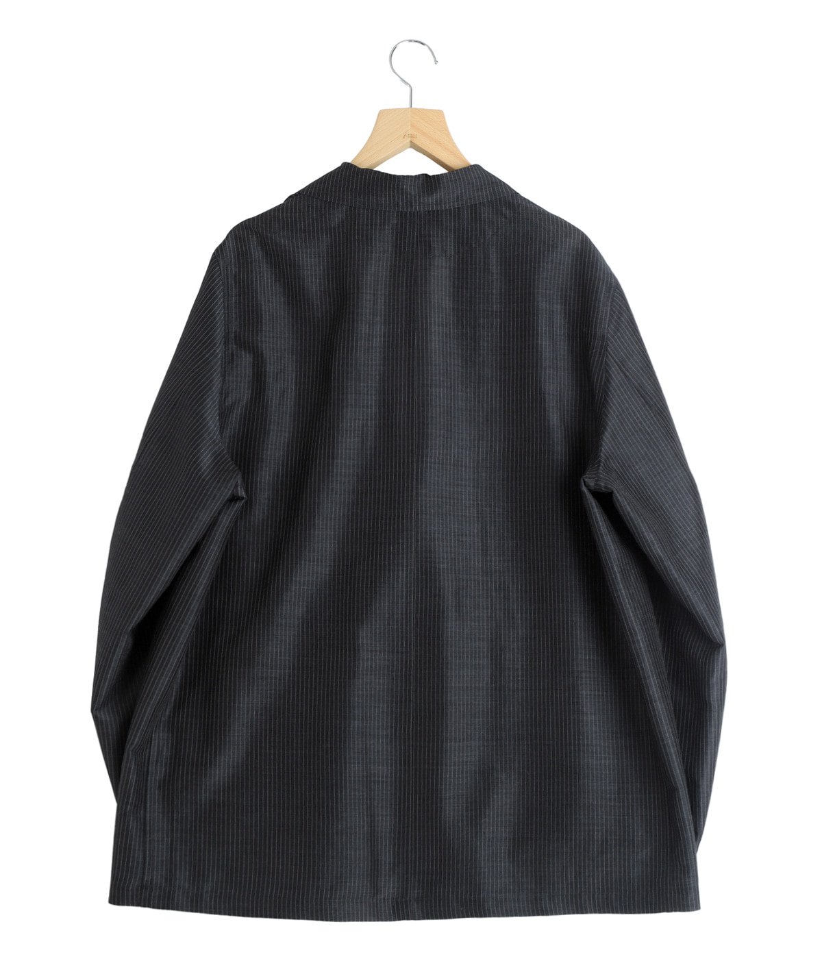 STROLL AROUND JACKET -WOOL SILK FEATHER CLOTH- | marka(マーカ