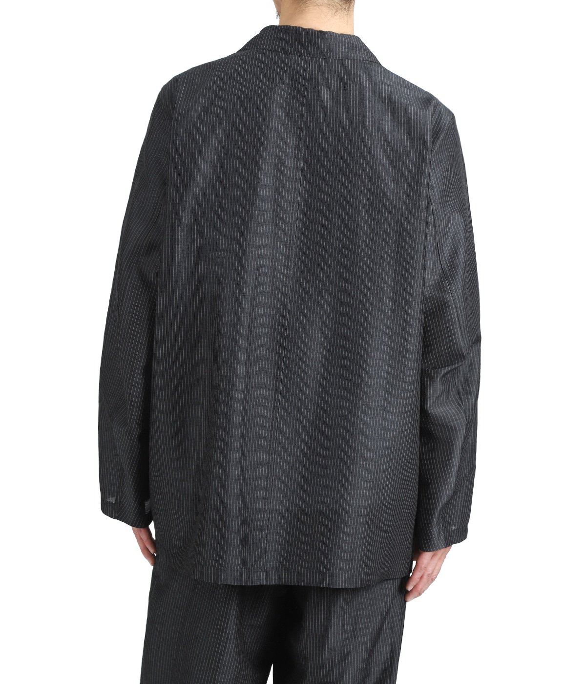 STROLL AROUND JACKET -WOOL SILK FEATHER CLOTH- | marka(マーカ
