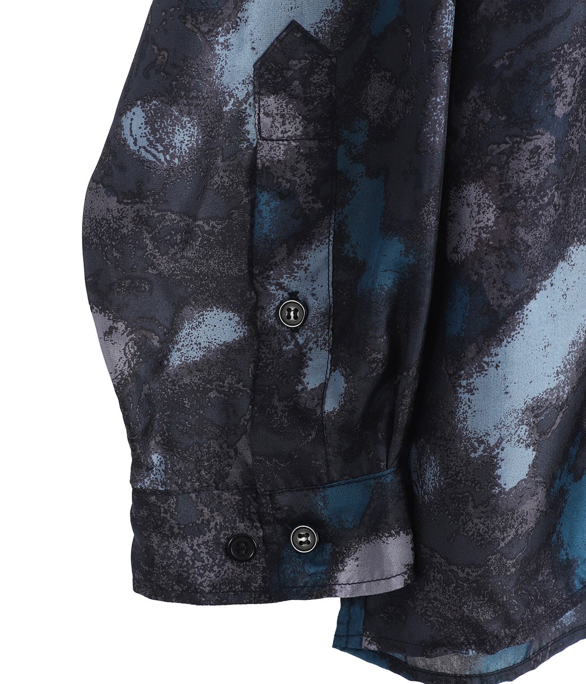 SILK OPEN COLLAR L/S SHIRT -HABUTAE SILK- | marka(マーカ