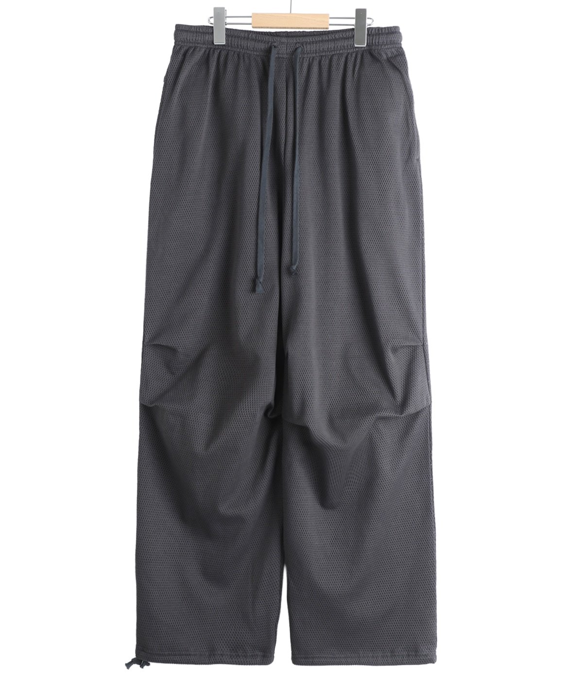KNEE TUCK PANTS -40/2 ORGANIC COTTON MESH- | marka(マーカ