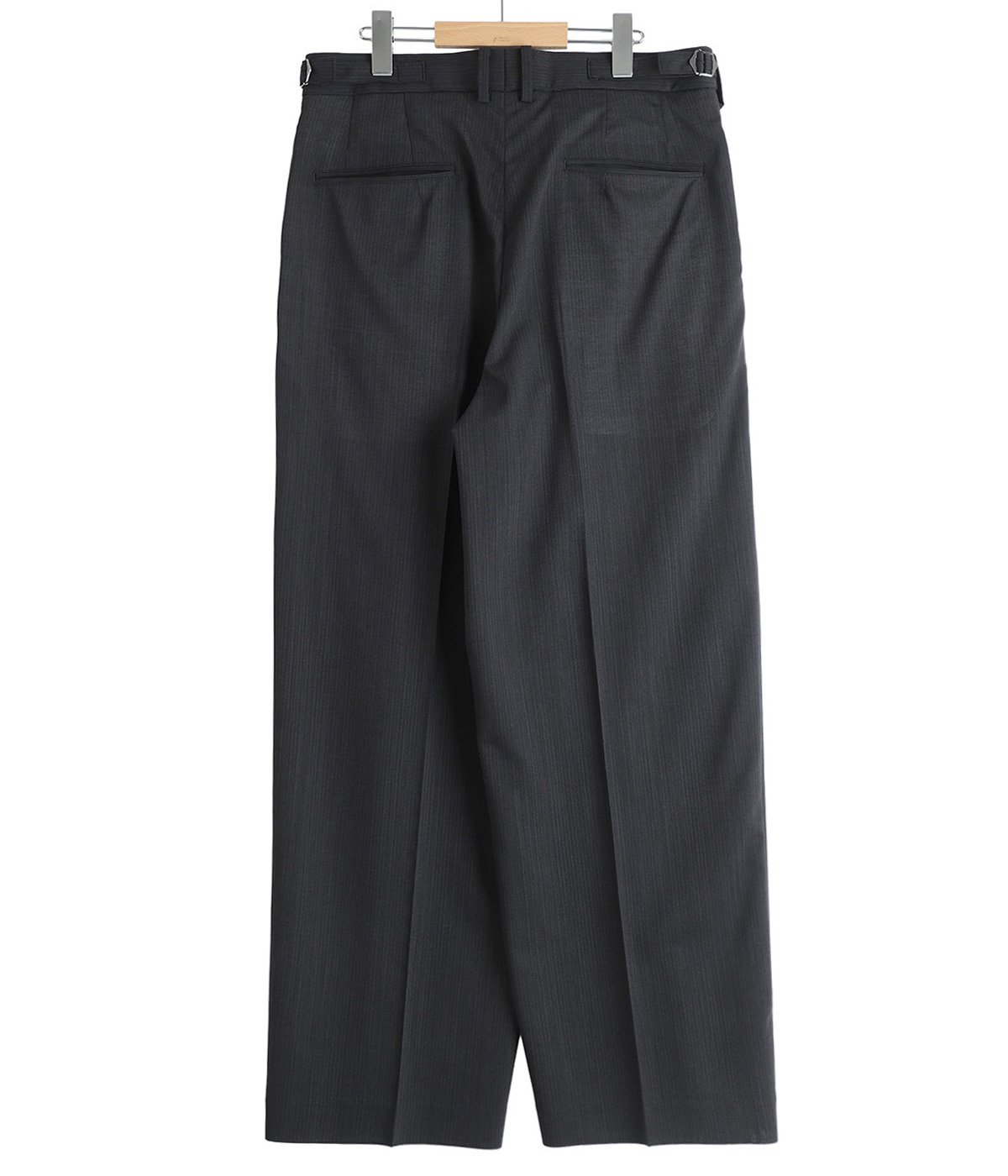 kolor 1 TUCK WIDE SLACKS W/PU サイズ2 ONE TUCK WIDE TROUSERS -WOOL HIGH TWIST TROPICAL- | marka(マーカ
