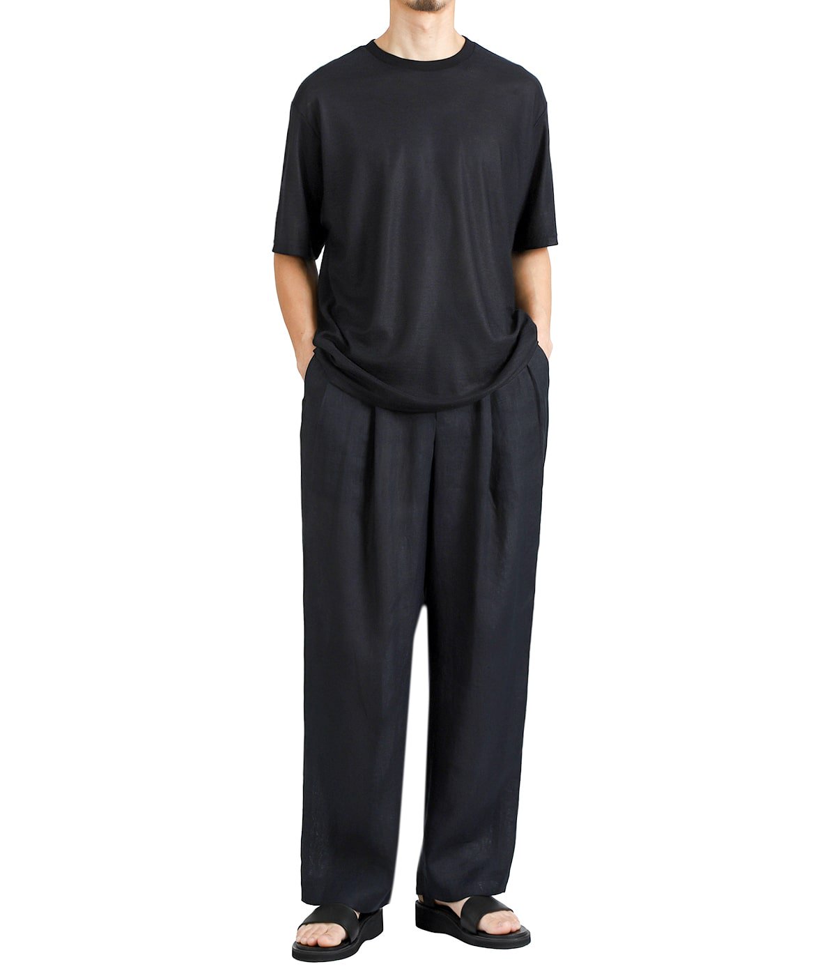 CREW NECK TEE -RAMIE KNIT- | marka(マーカ) / トップス カットソー