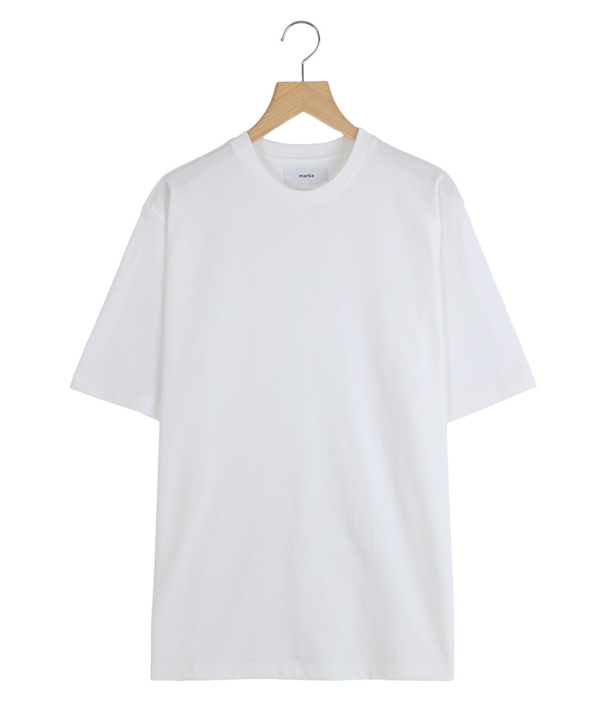 CREW NECK TEE -ORGANIC COTTON OPEN-END YARN KNIT- | marka(マーカ 