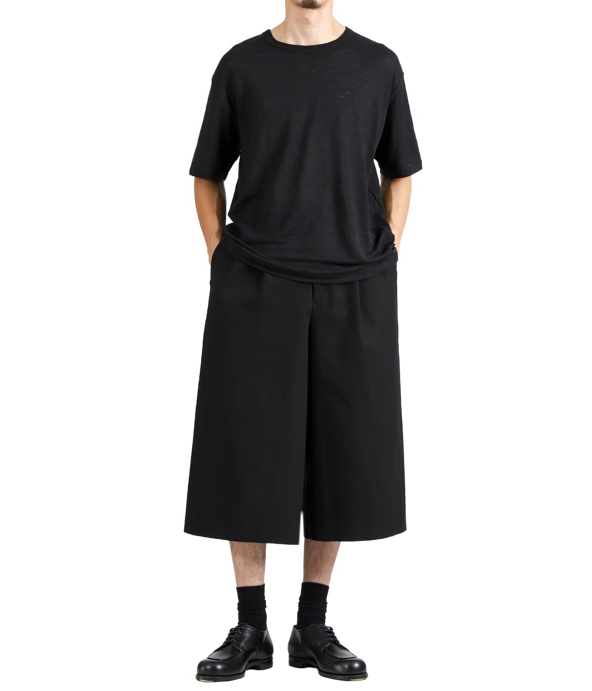 マルパン787 TWO TUCK CROPPED TROUSERS -ORGANIC COTTON GABARDINE- | marka