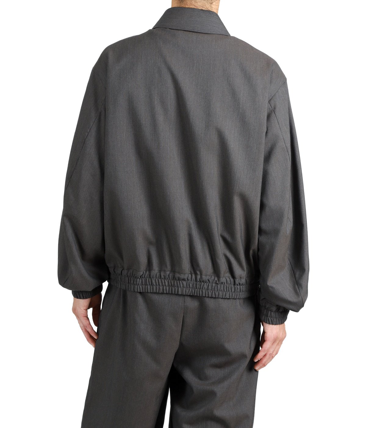 ZIP BLOUSON -2/60 WOOL TROPICAL MELANGE- | marka(マーカ