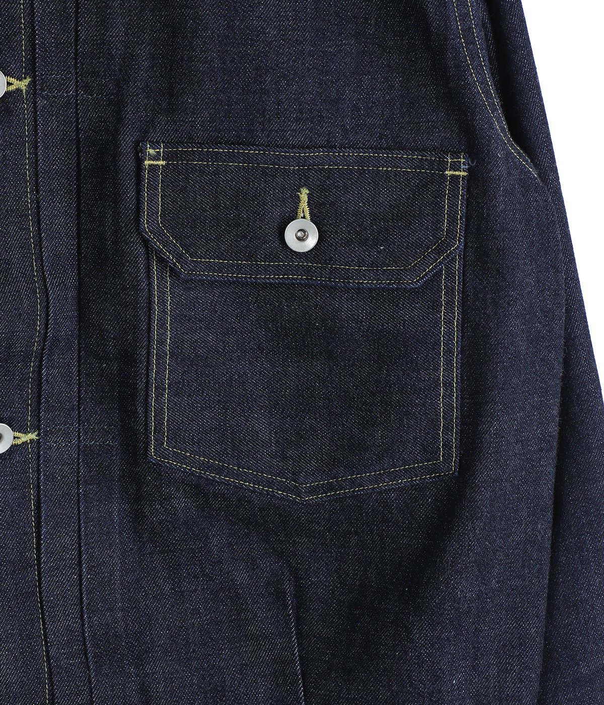 TYPE-1 DENIM JACKET -ORGANIC COTTON 13.5oz SELVEDGE DENIM- | marka
