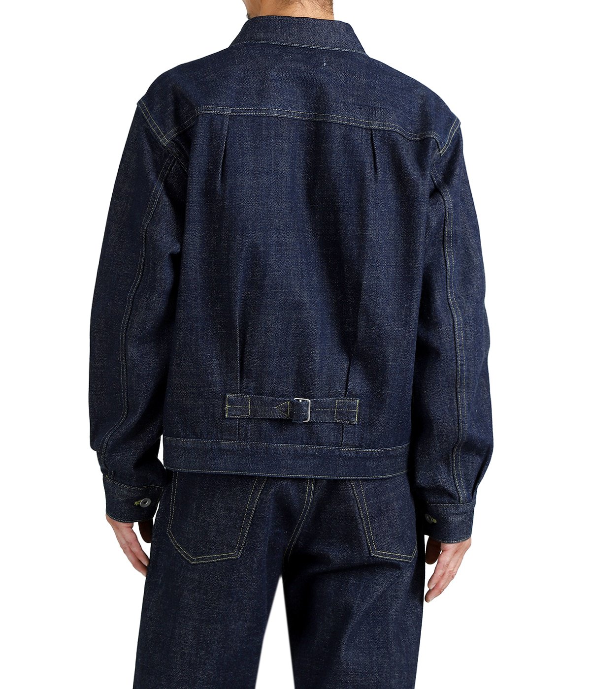 TYPE-1 DENIM JACKET -ORGANIC COTTON 13.5oz SELVEDGE DENIM- | marka
