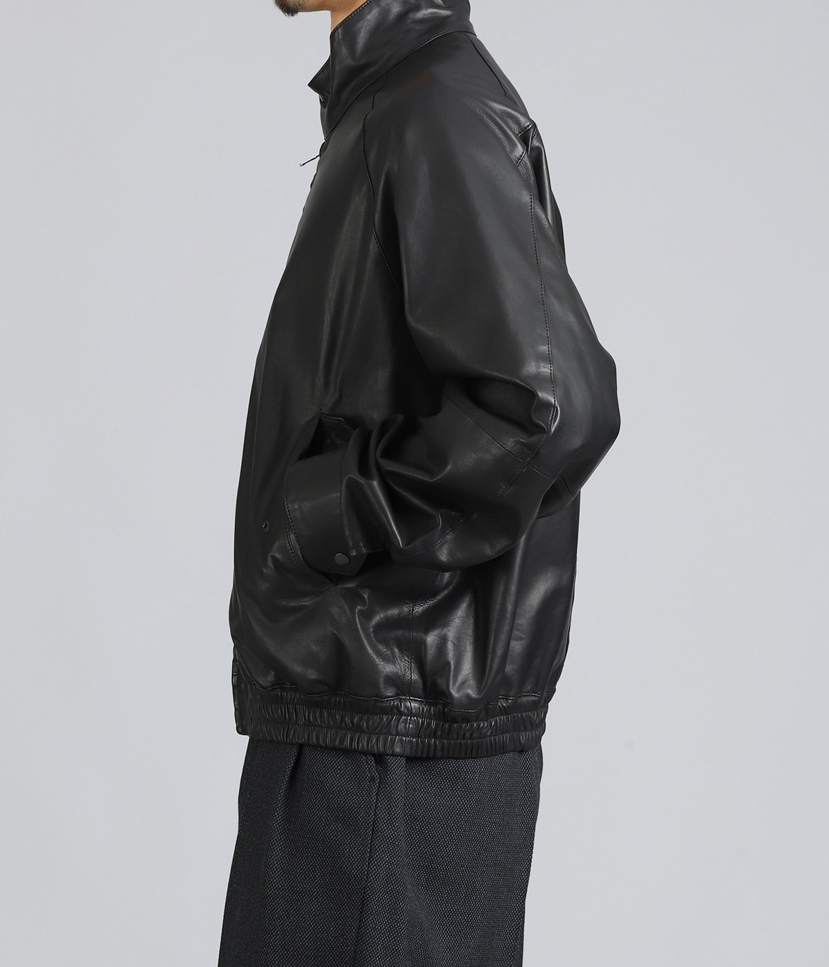 DOG EAR JACKET -GLAZED SHEEPSKIN- | marka(マーカ) / アウター